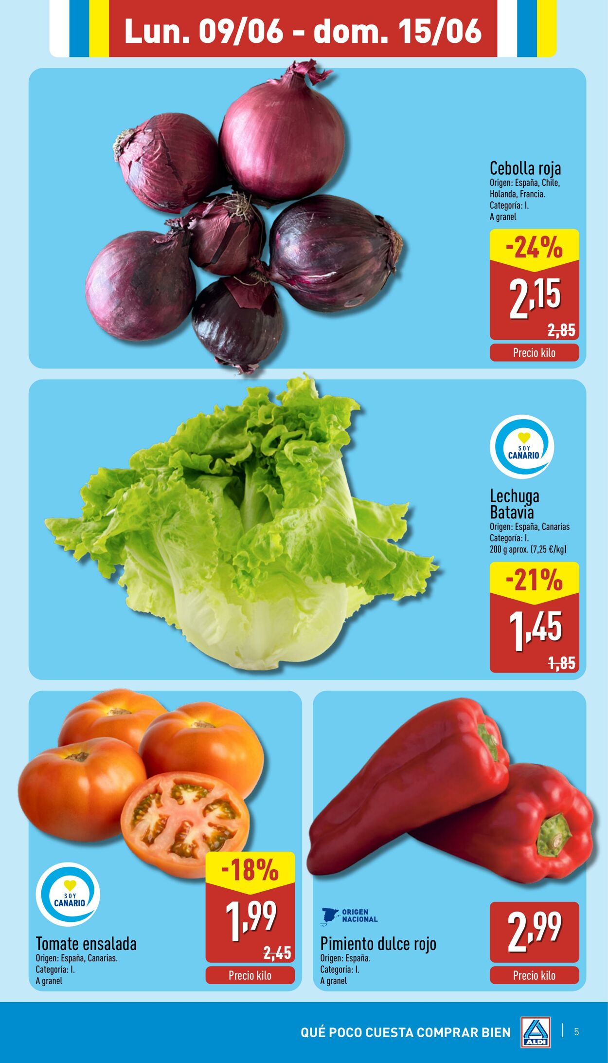 Folleto Aldi 09.06.2025 - 15.06.2025