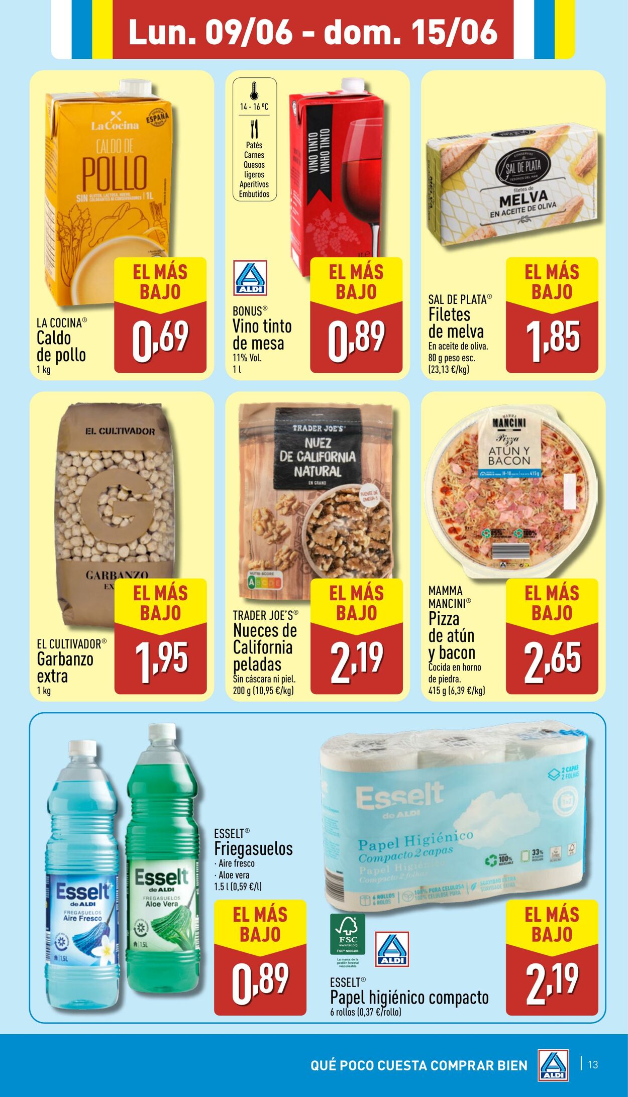 Folleto Aldi 09.06.2025 - 15.06.2025