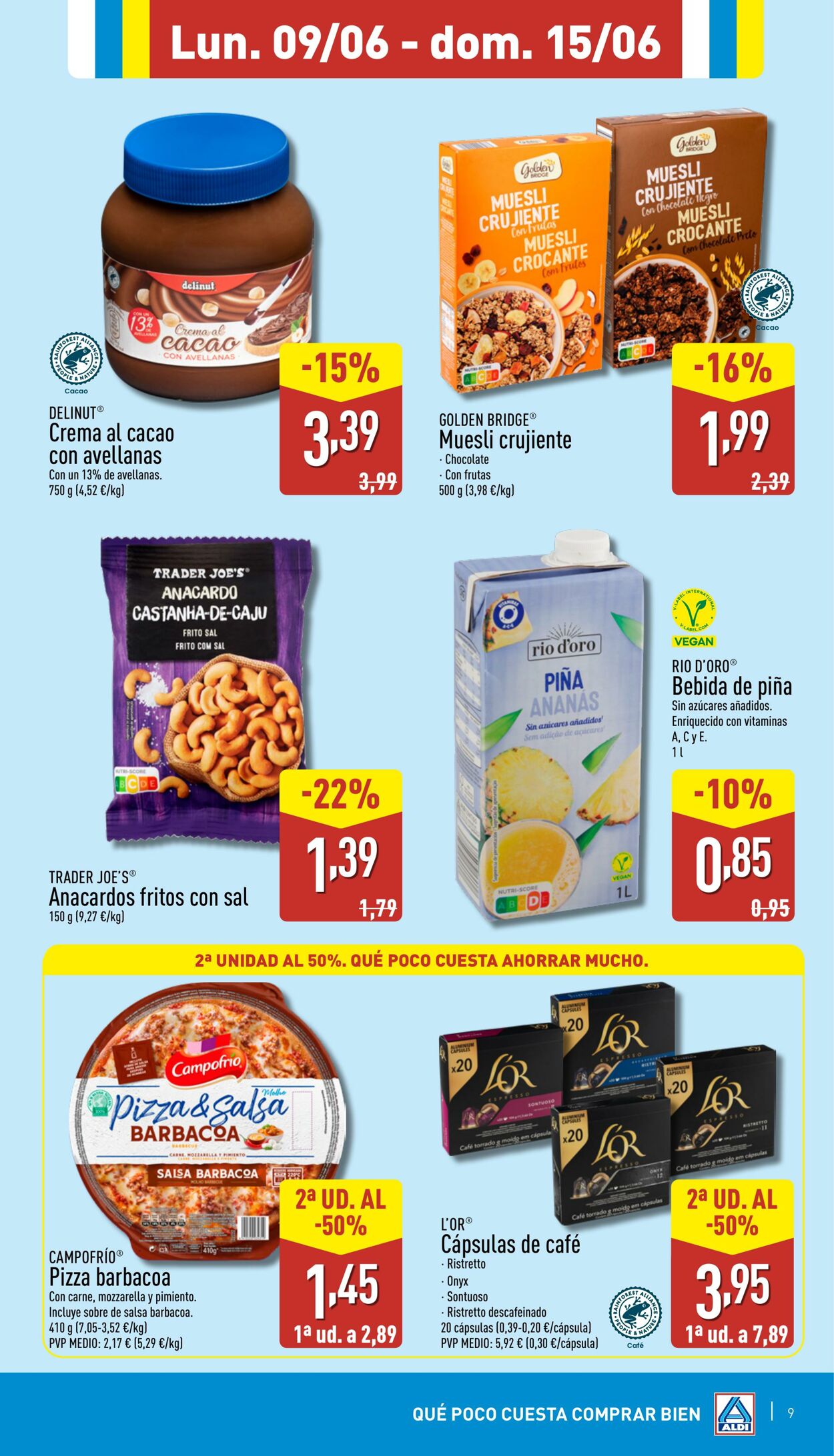 Folleto Aldi 09.06.2025 - 15.06.2025