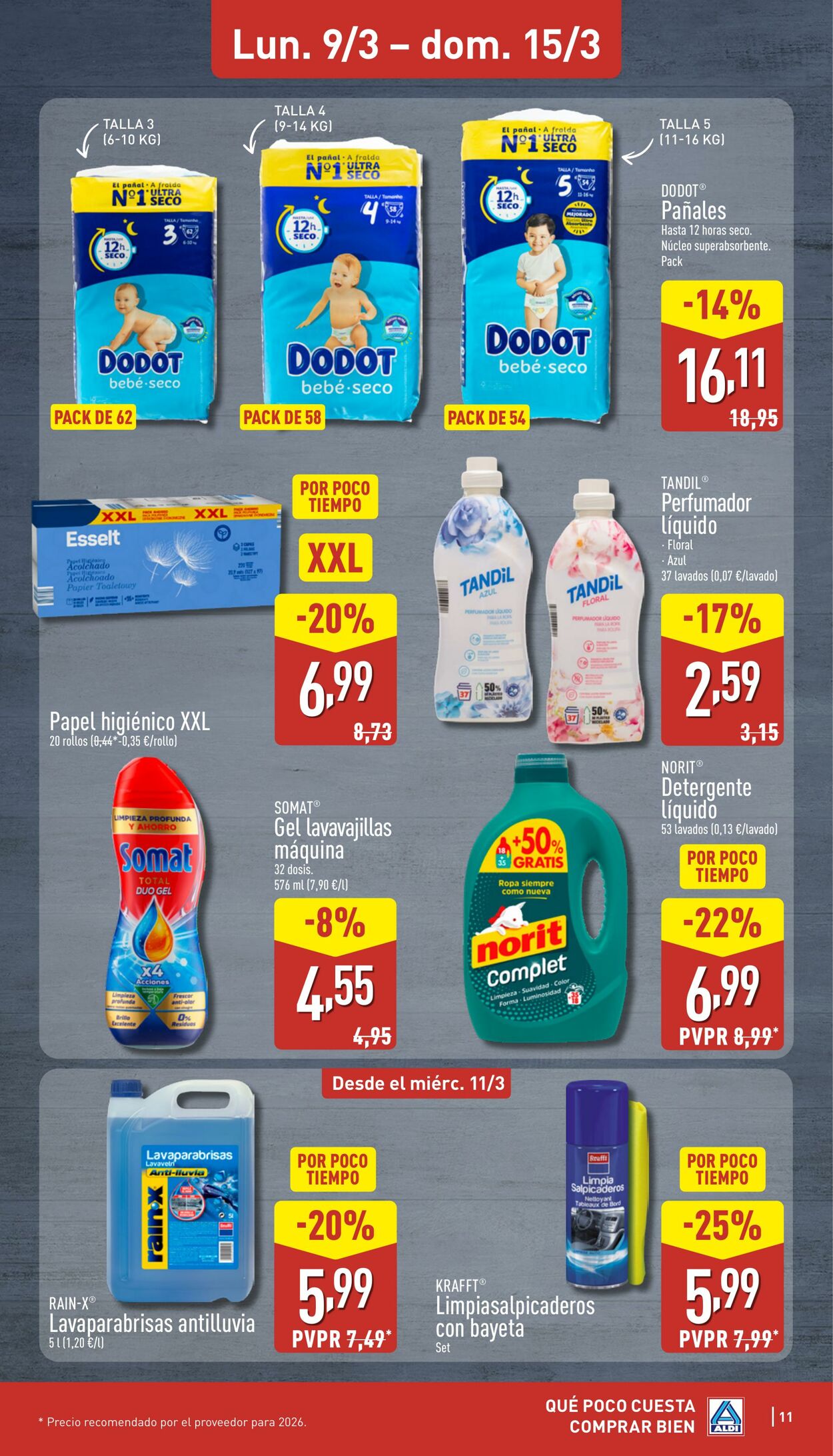 Folleto Aldi 09.03.2026 - 15.03.2026