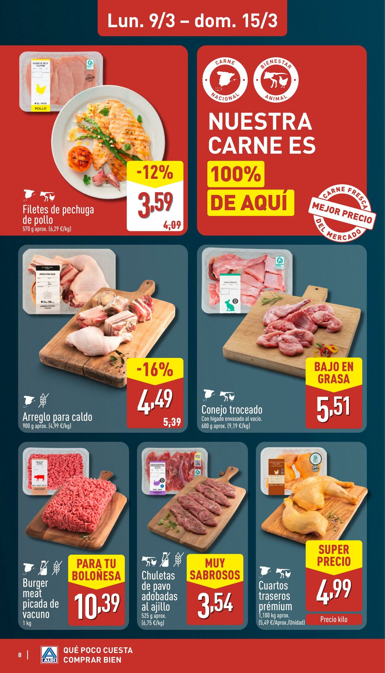 Folleto Aldi 09.03.2026 - 15.03.2026