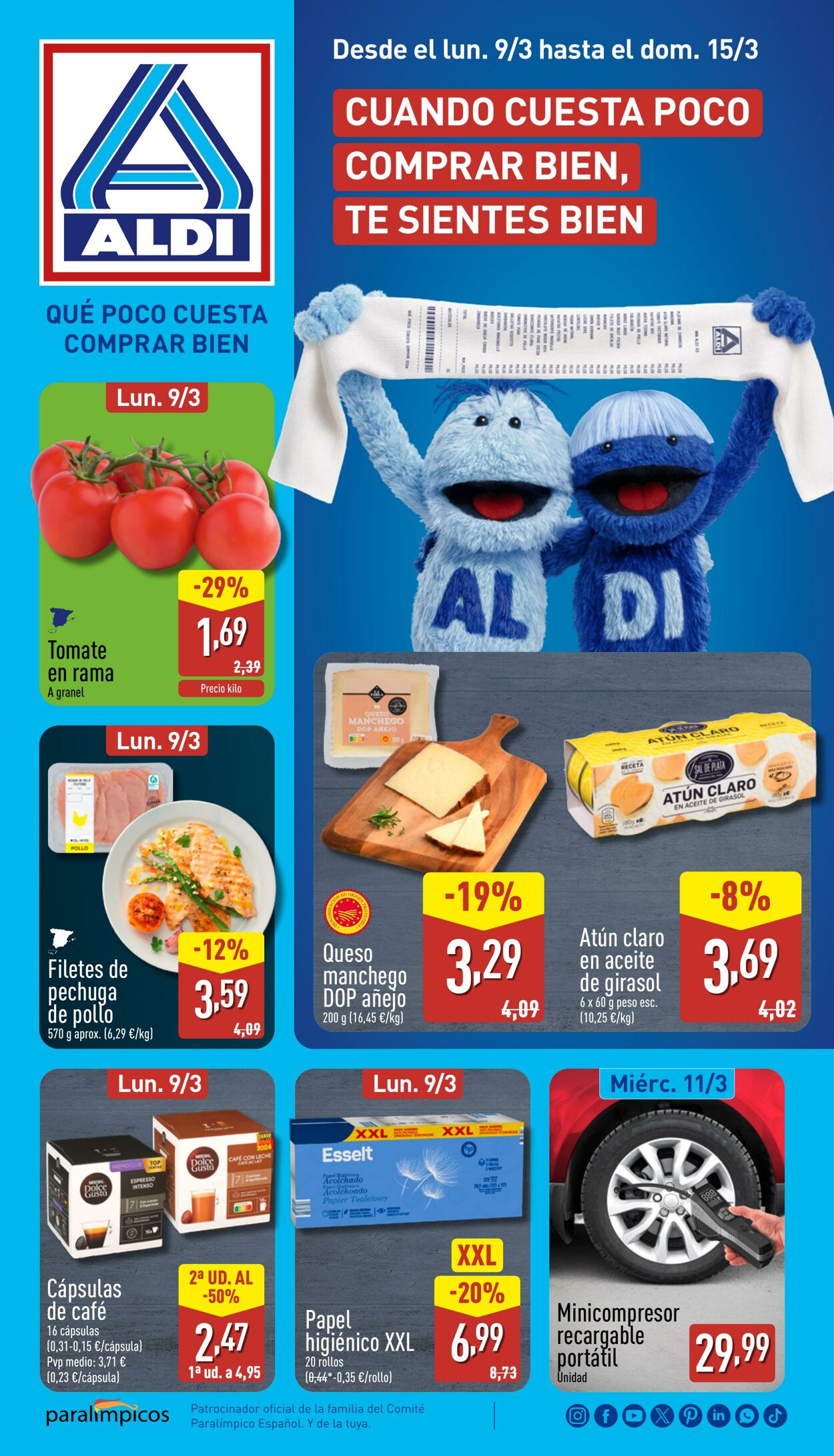 Folleto Aldi 09.03.2026 - 15.03.2026