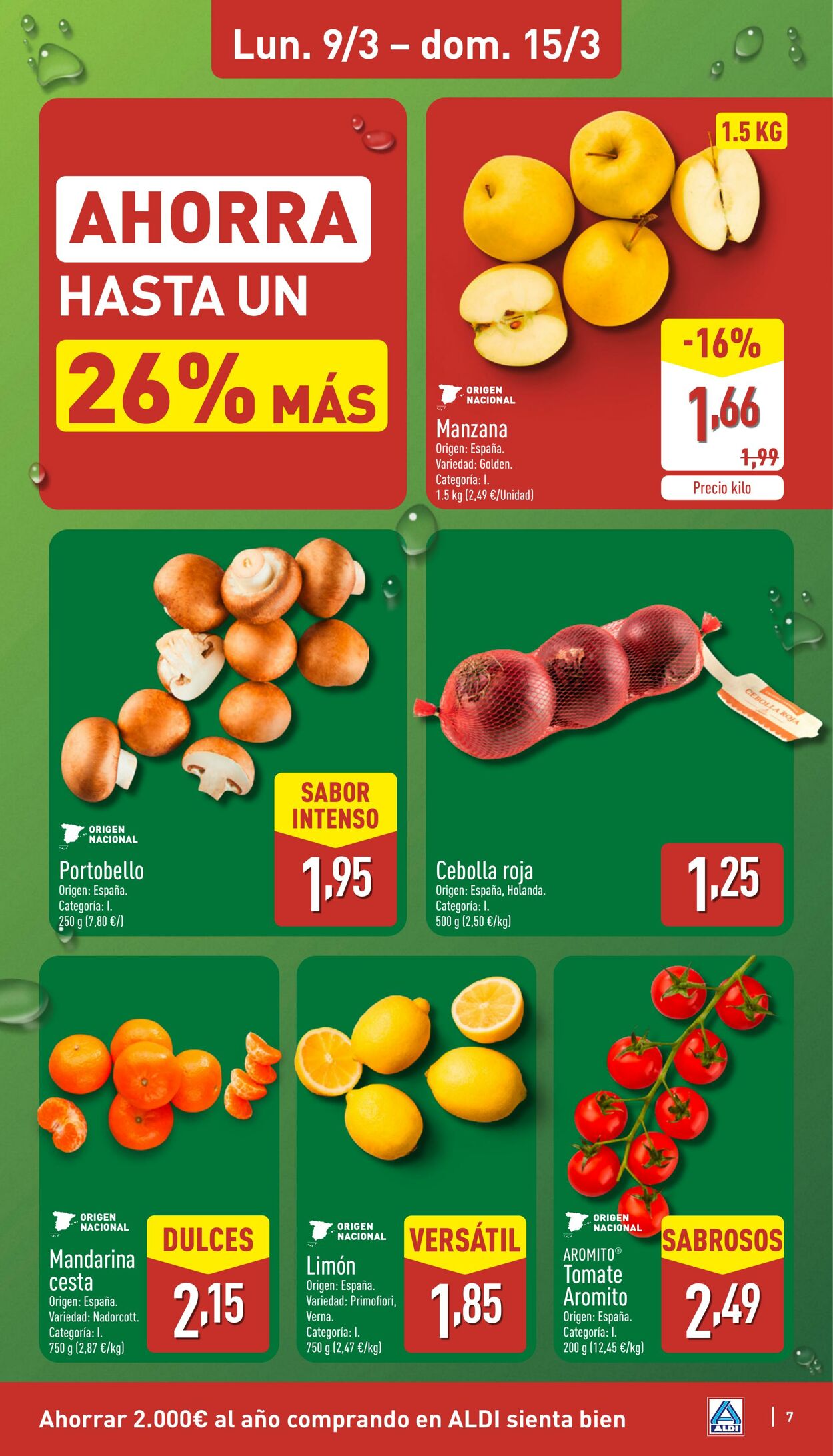 Folleto Aldi 09.03.2026 - 15.03.2026