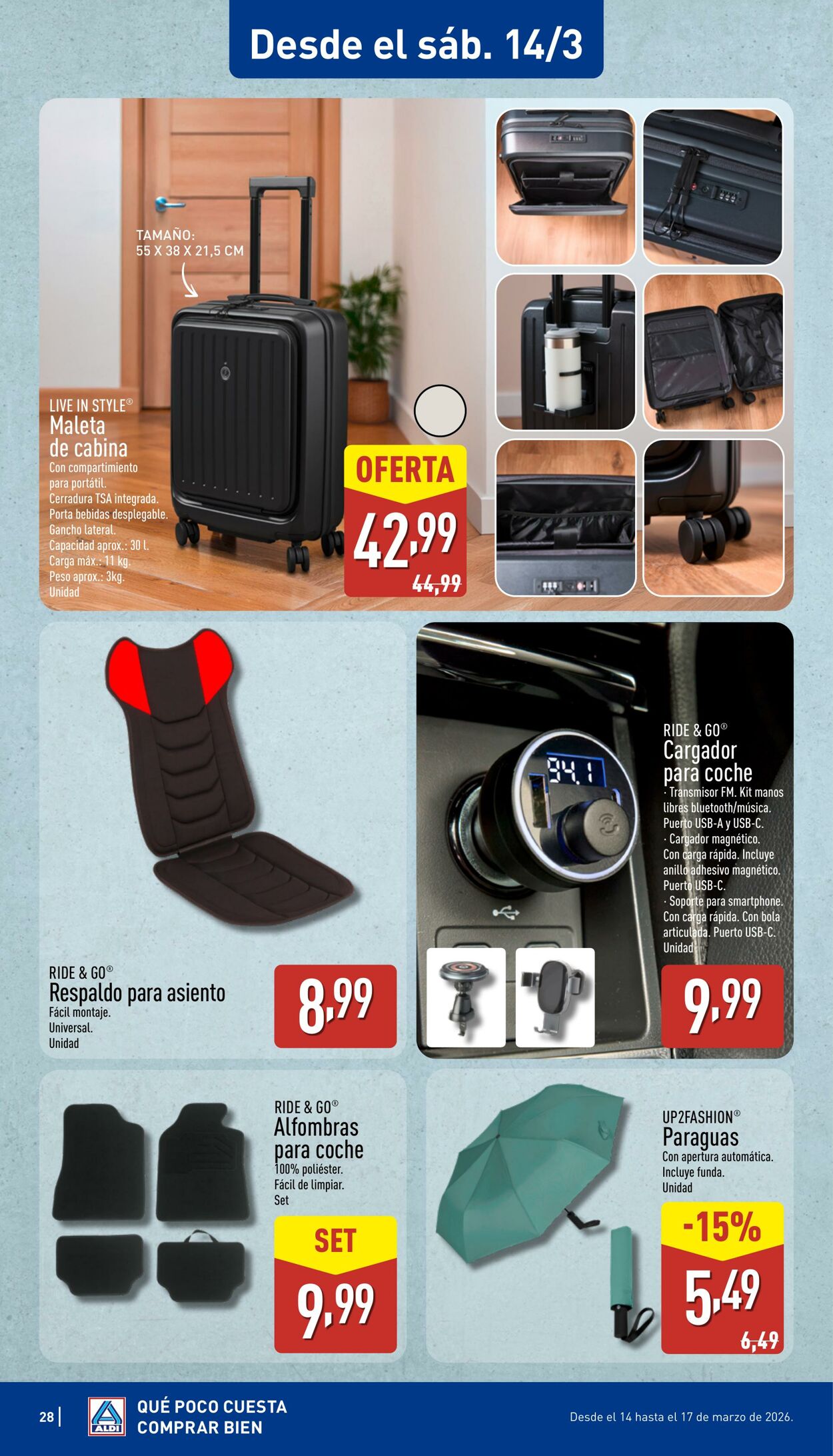 Folleto Aldi 09.03.2026 - 15.03.2026