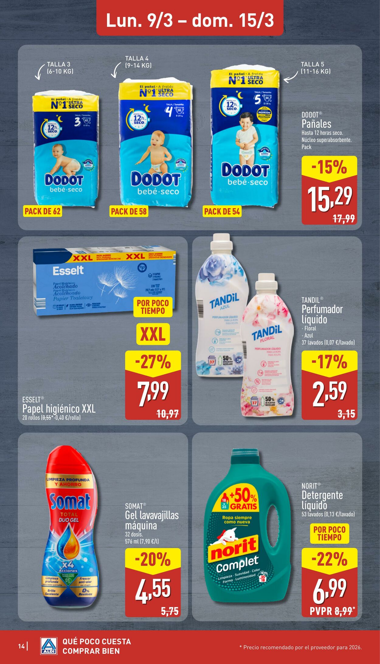 Folleto Aldi 09.03.2026 - 15.03.2026