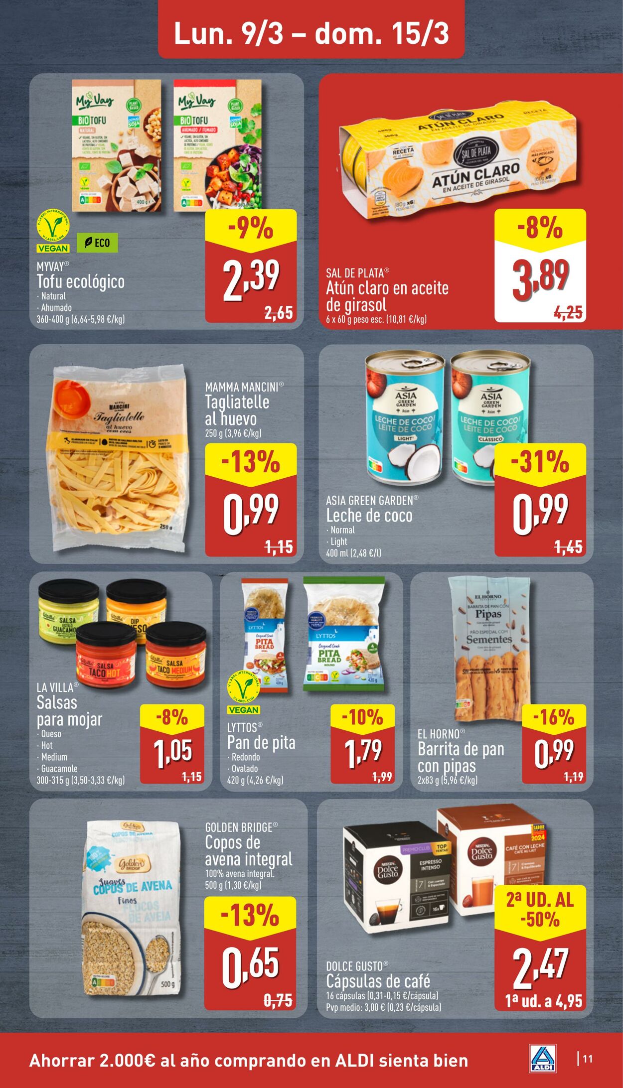 Folleto Aldi 09.03.2026 - 15.03.2026