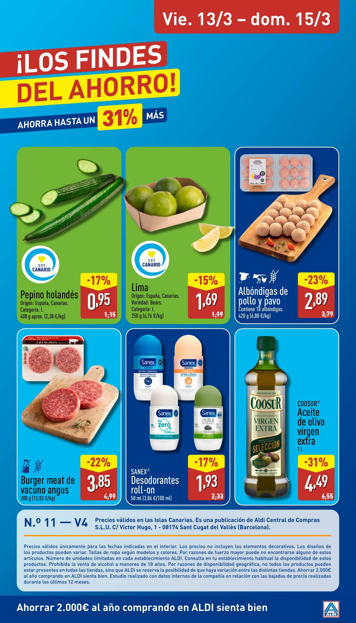 Folleto Aldi 09.03.2026 - 15.03.2026