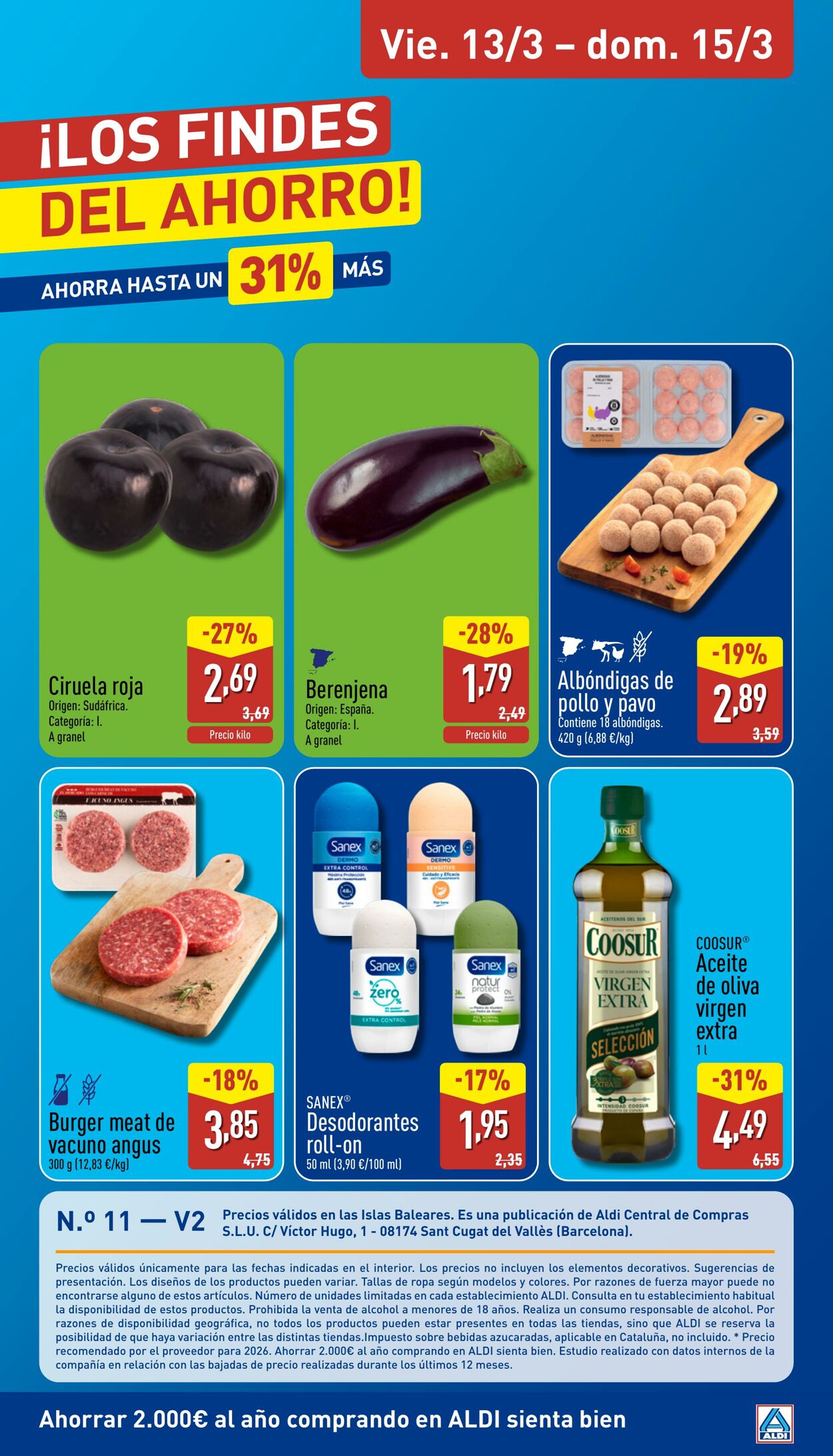 Folleto Aldi 09.03.2026 - 15.03.2026