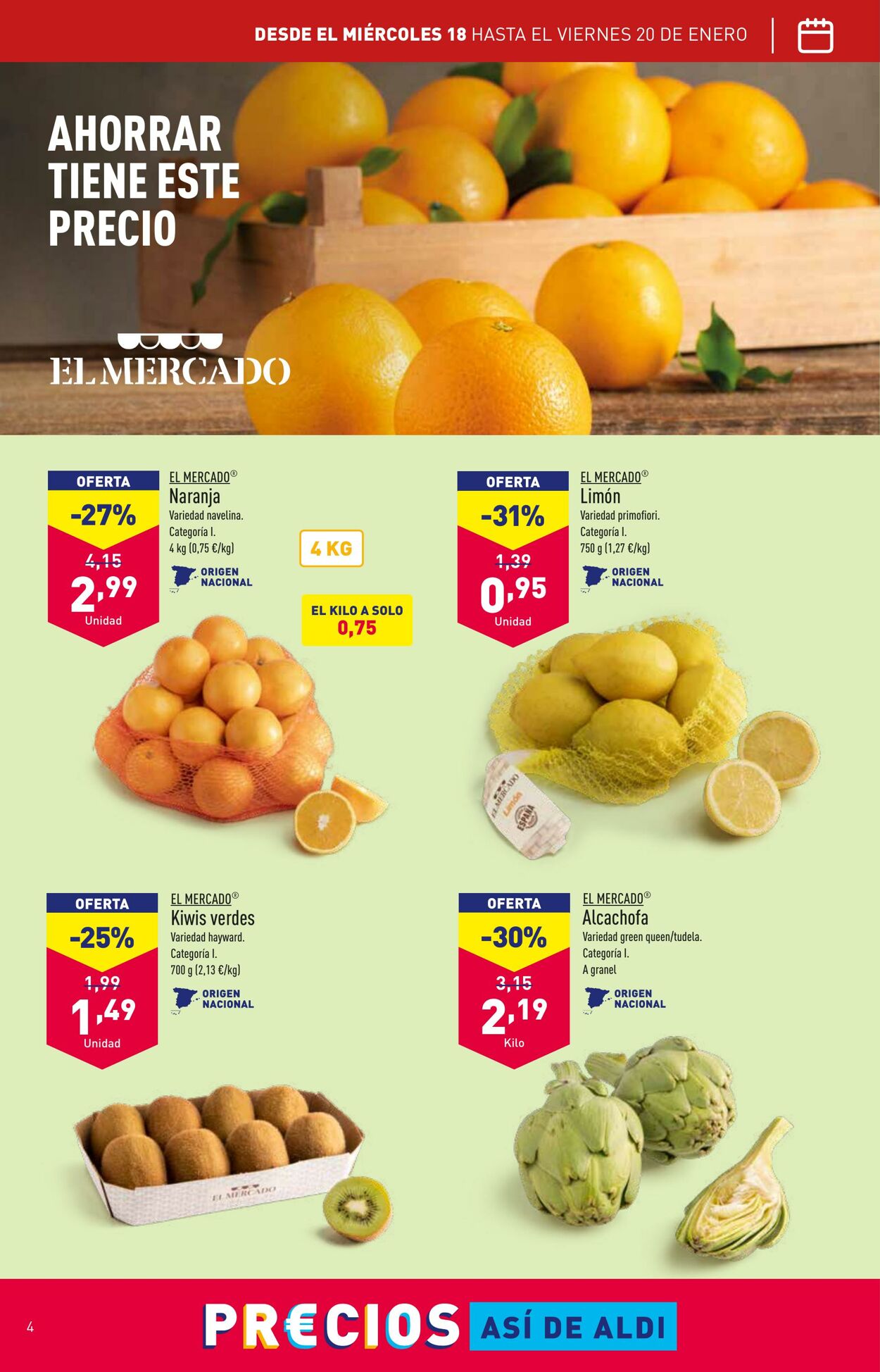 Folleto Aldi 18.01.2023 - 24.01.2023