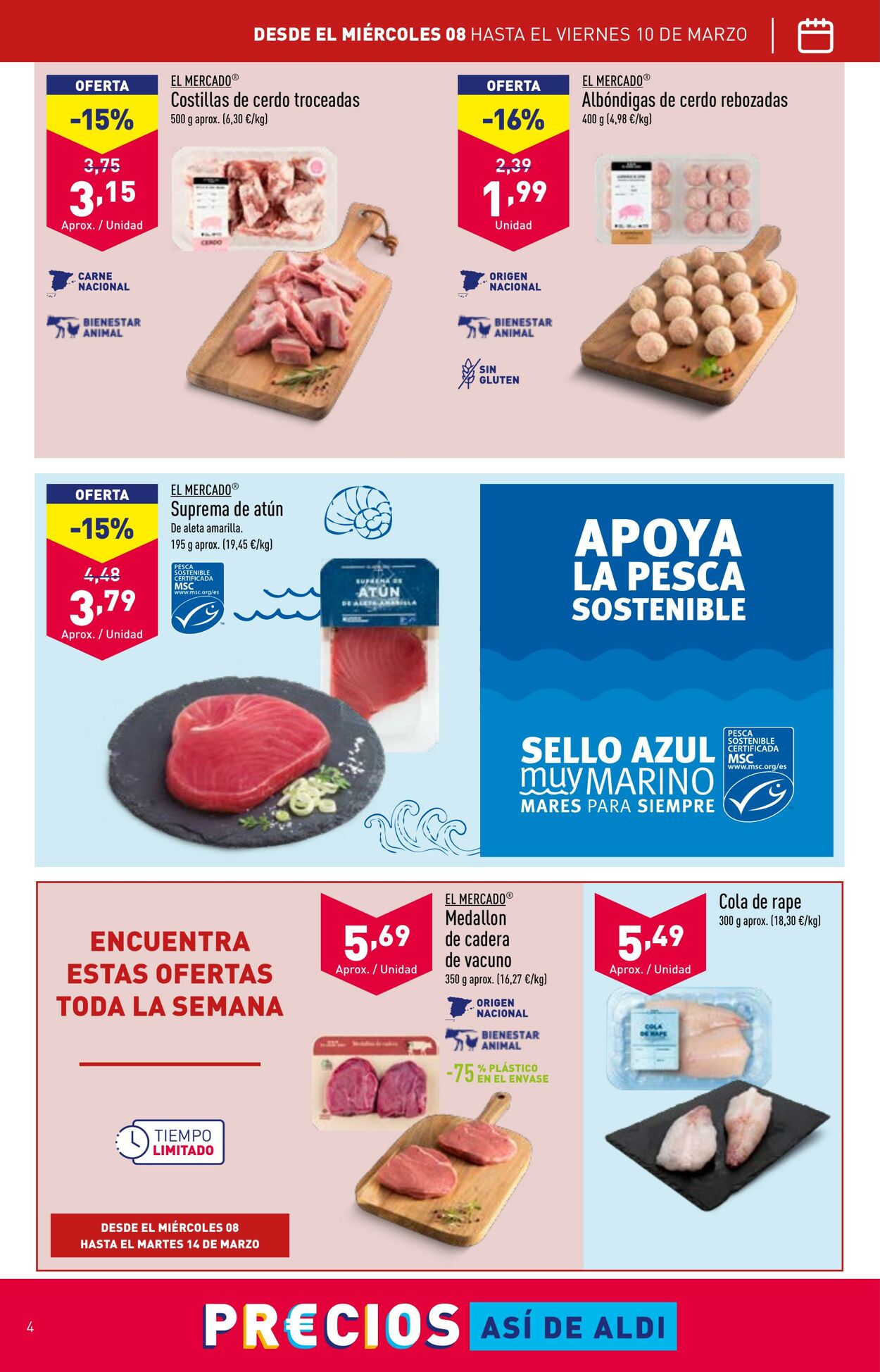 Folleto Aldi 08.03.2023 - 14.03.2023