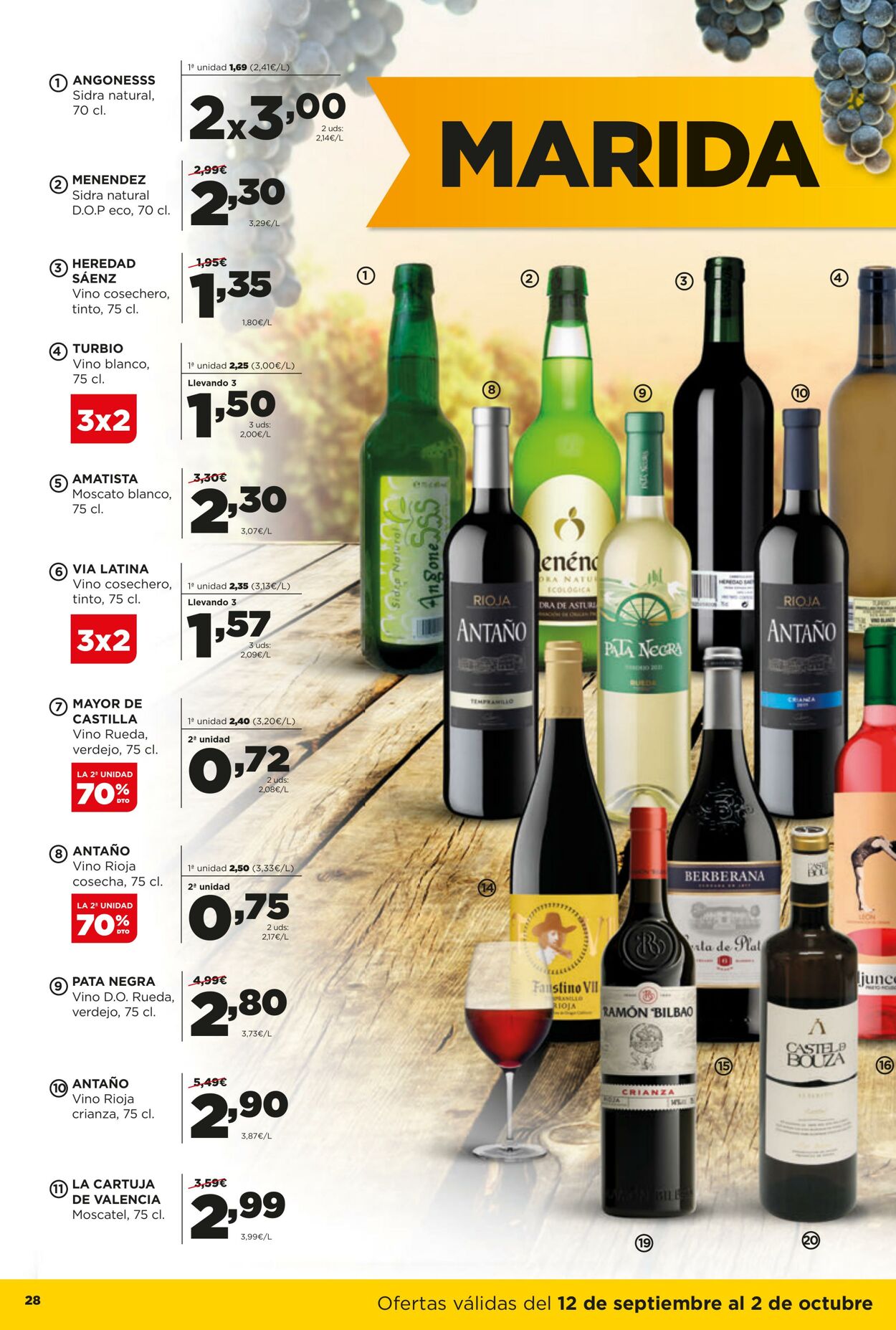 Folleto Alimerka 12.09.2024 - 02.10.2024