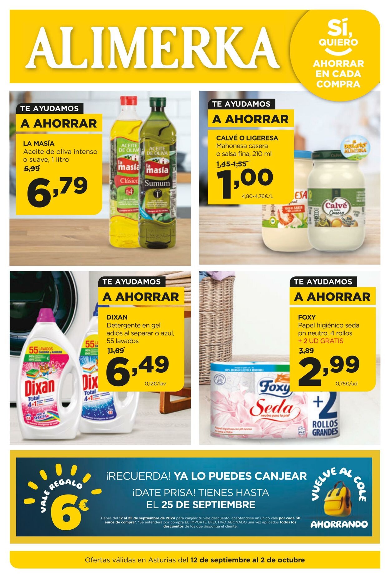 Alimerka Folletos promocionales