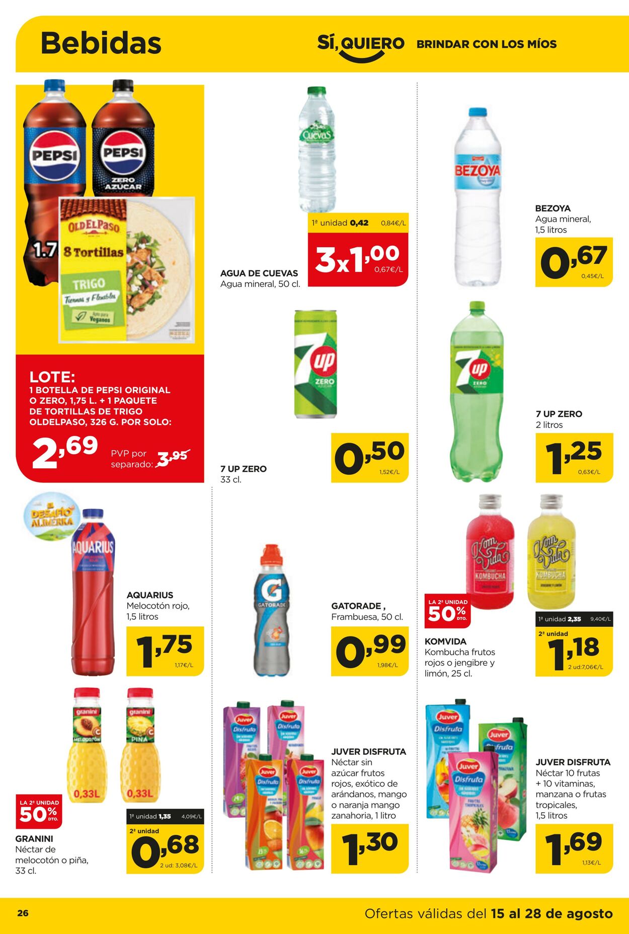 Folleto Alimerka 15.08.2024 - 28.08.2024