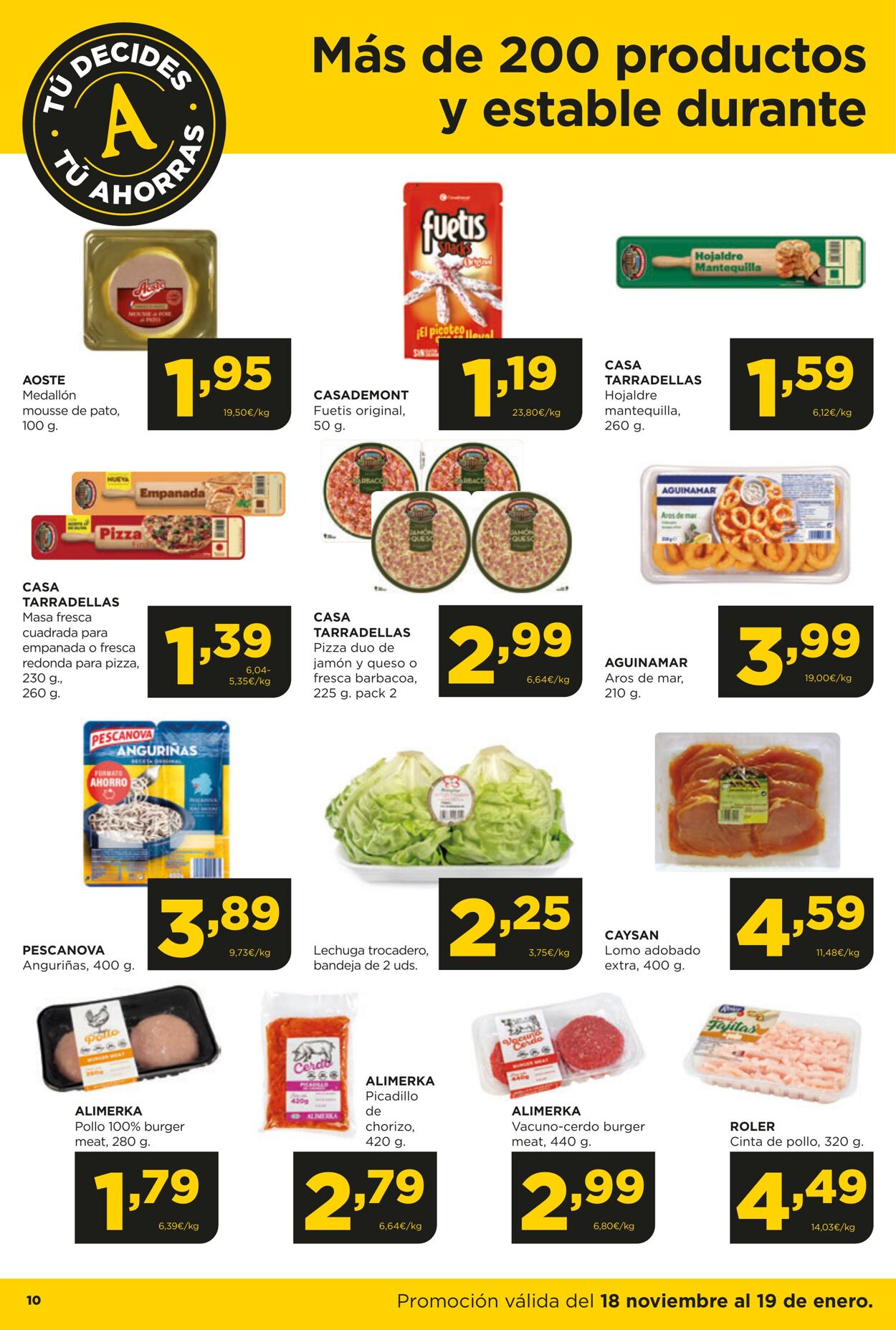 Folleto Alimerka 18.11.2024 - 19.01.2025