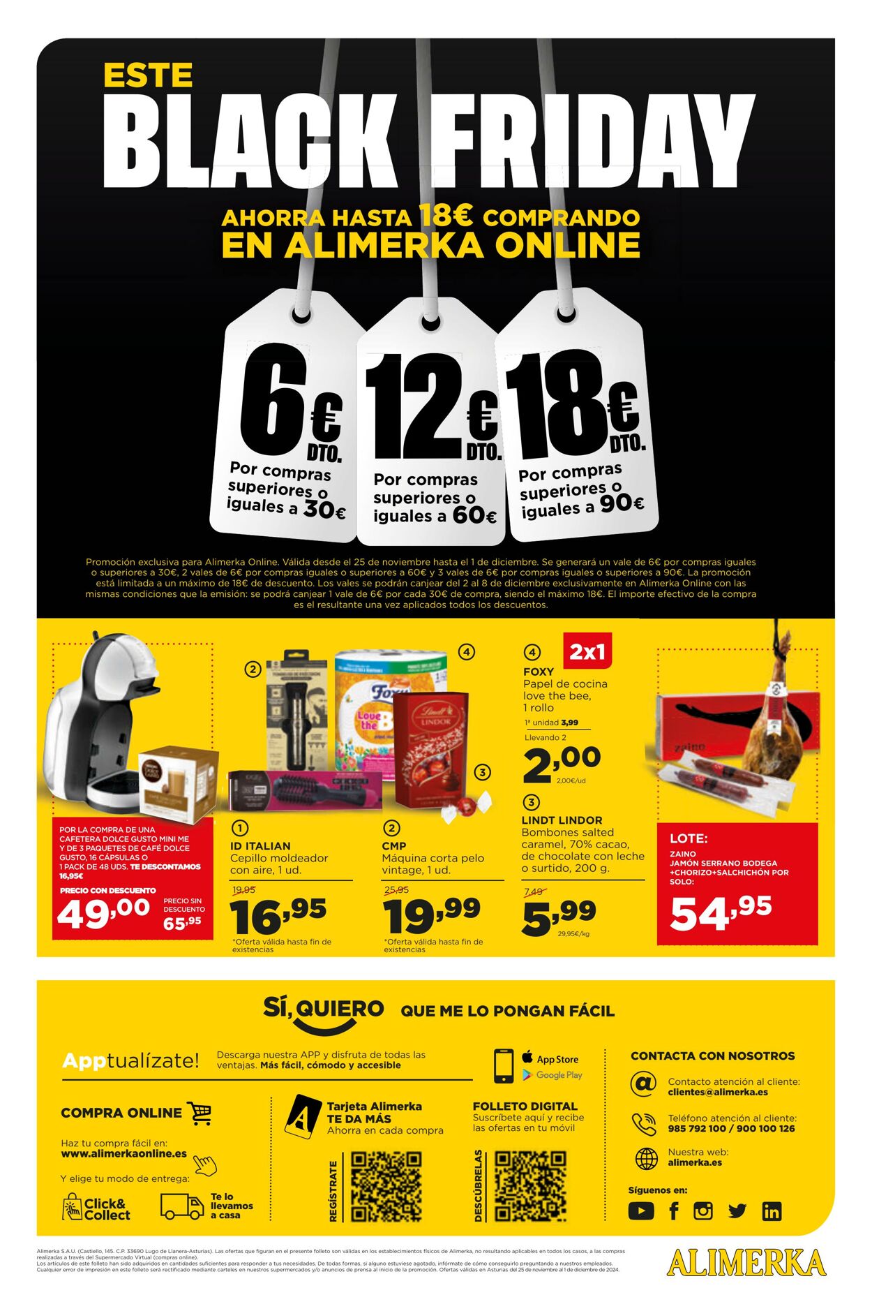 Folleto Alimerka 25.11.2024 - 01.12.2024