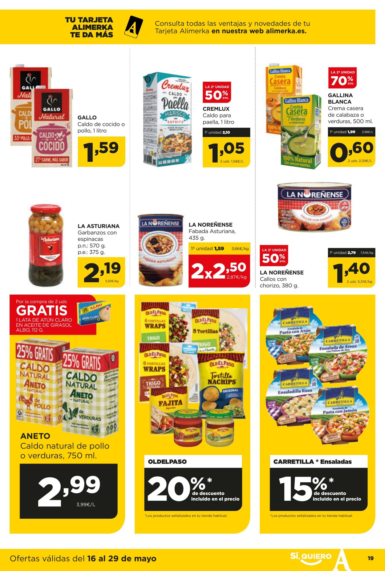 Folleto Alimerka 16.05.2024 - 29.05.2024