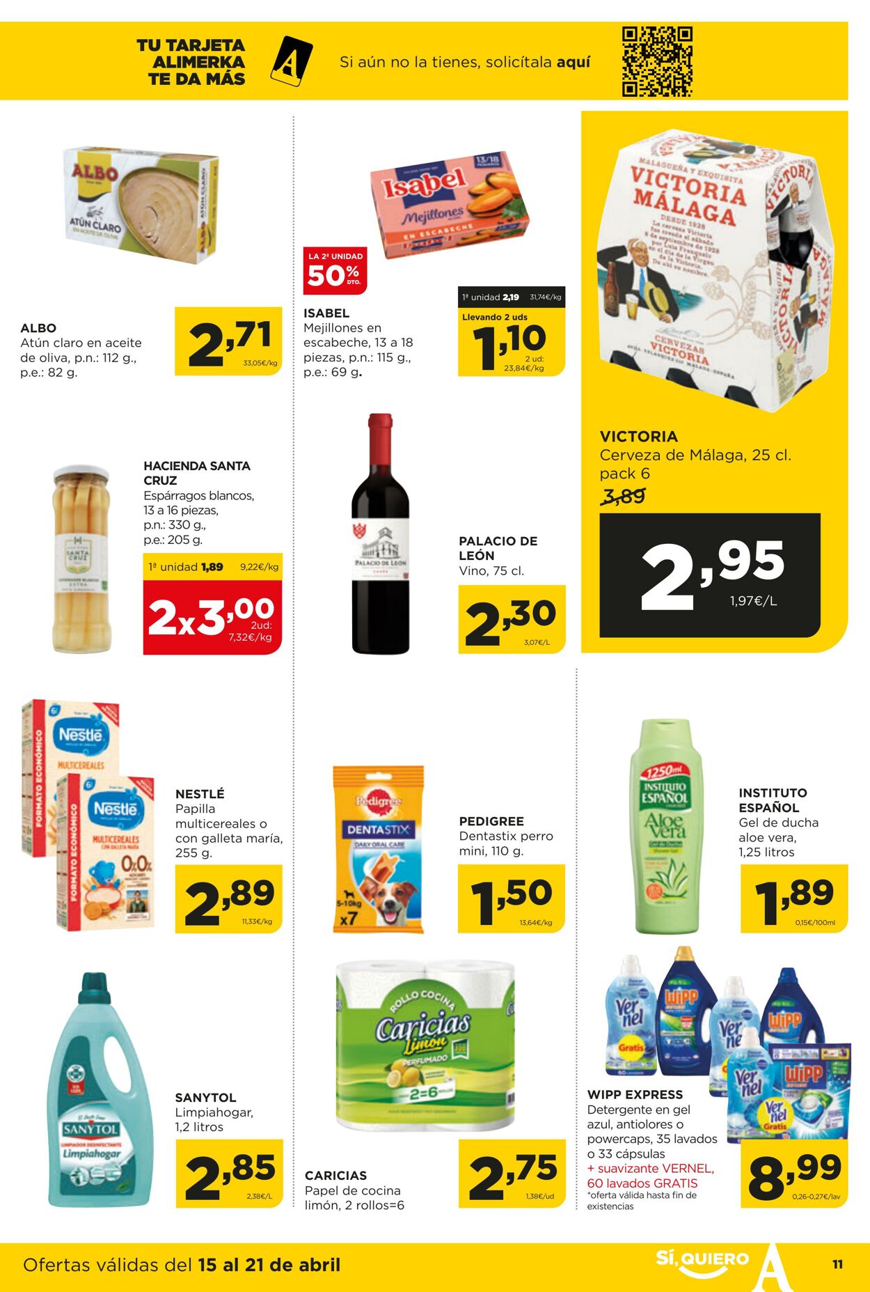 Folleto Alimerka 15.04.2024 - 21.04.2024