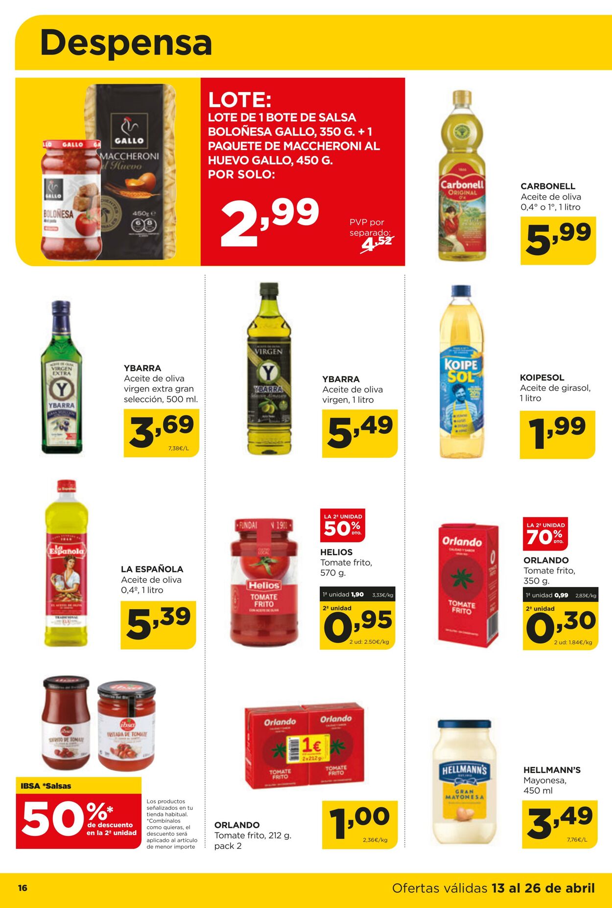 Folleto Alimerka 13.04.2023 - 26.04.2023