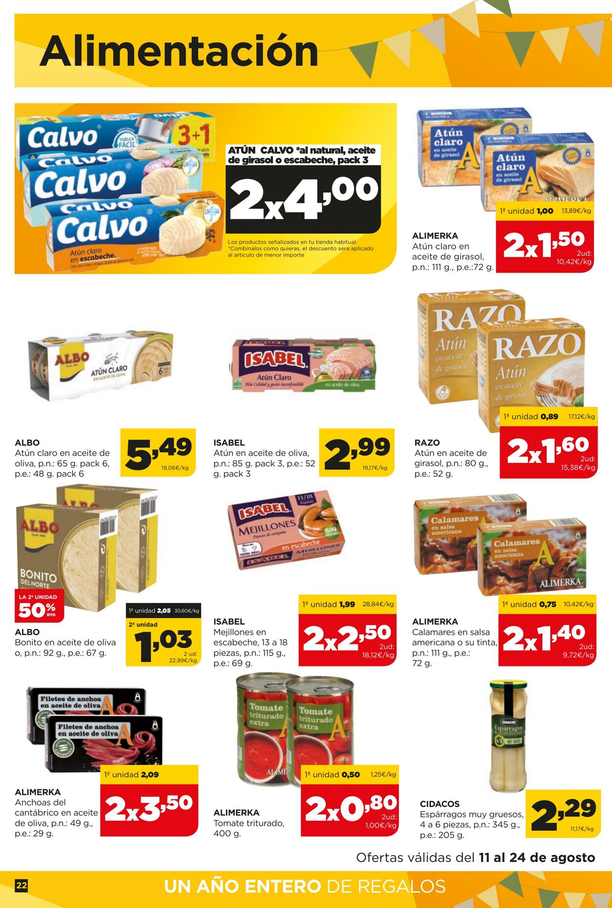 Folleto Alimerka 11.08.2022 - 24.08.2022