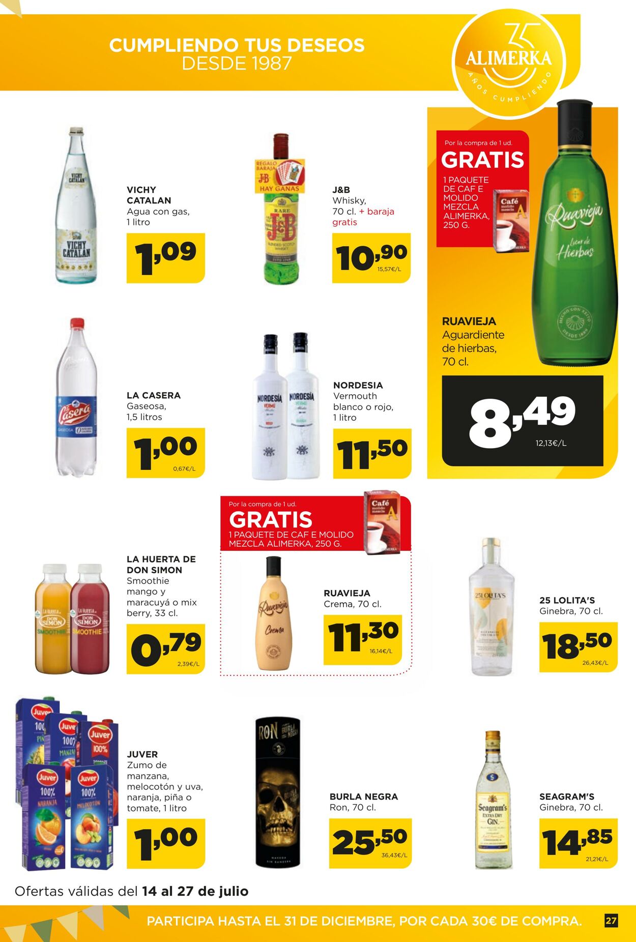 Folleto Alimerka 14.07.2022 - 27.07.2022