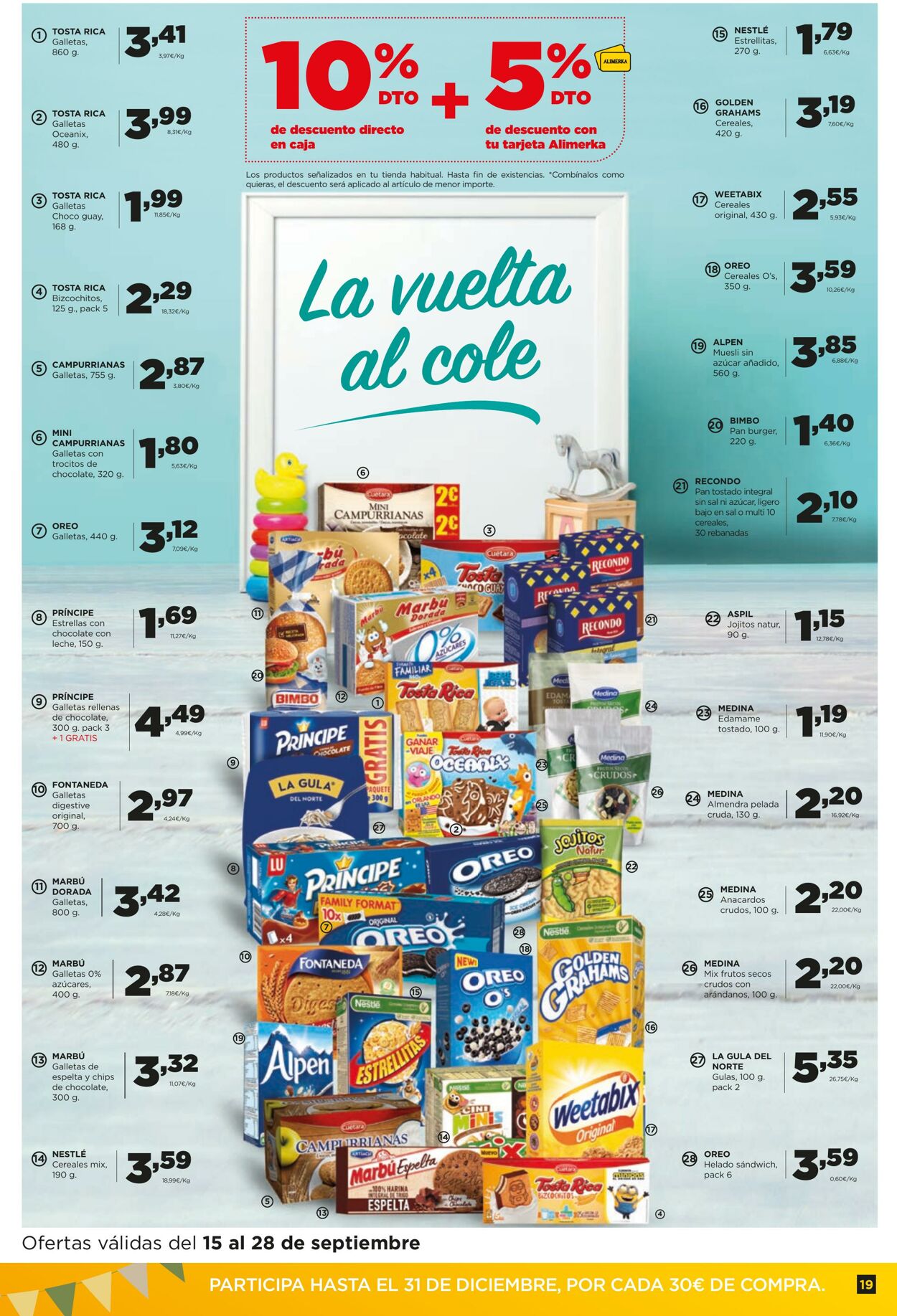 Folleto Alimerka 15.09.2022 - 28.09.2022