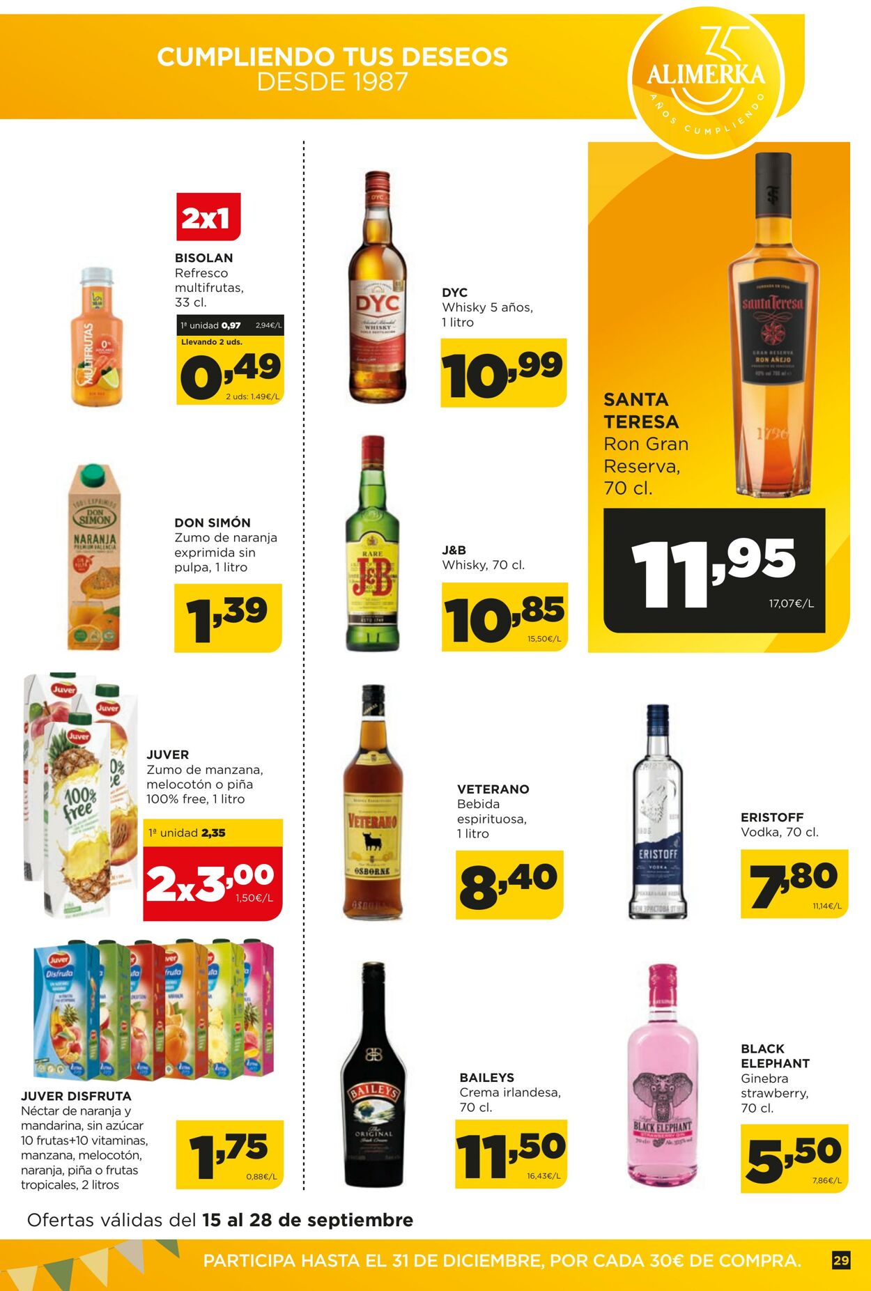 Folleto Alimerka 15.09.2022 - 28.09.2022