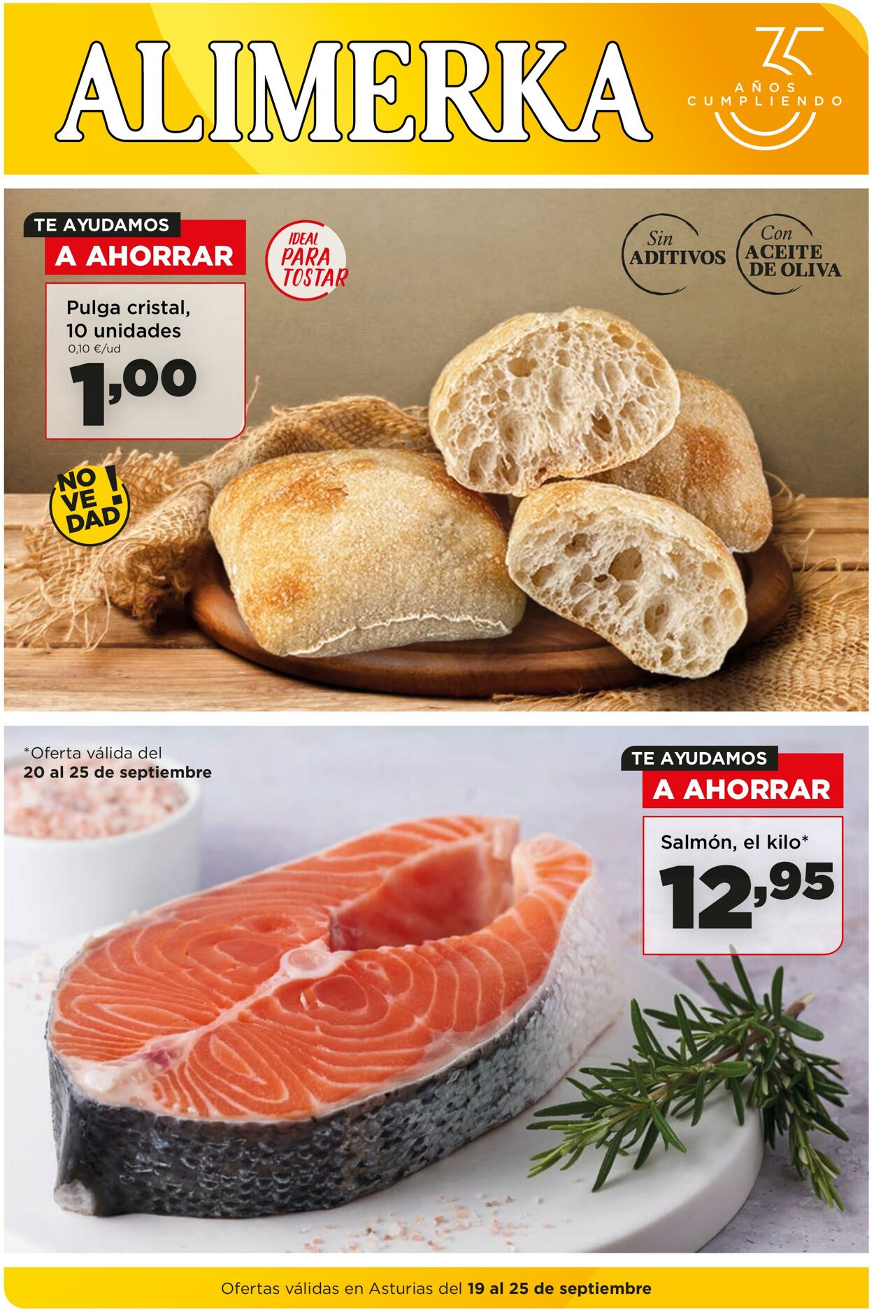 Folleto Alimerka 19.09.2022 - 25.09.2022