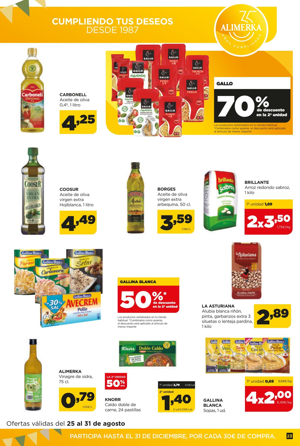 Folleto Alimerka 25.08.2022 - 31.08.2022