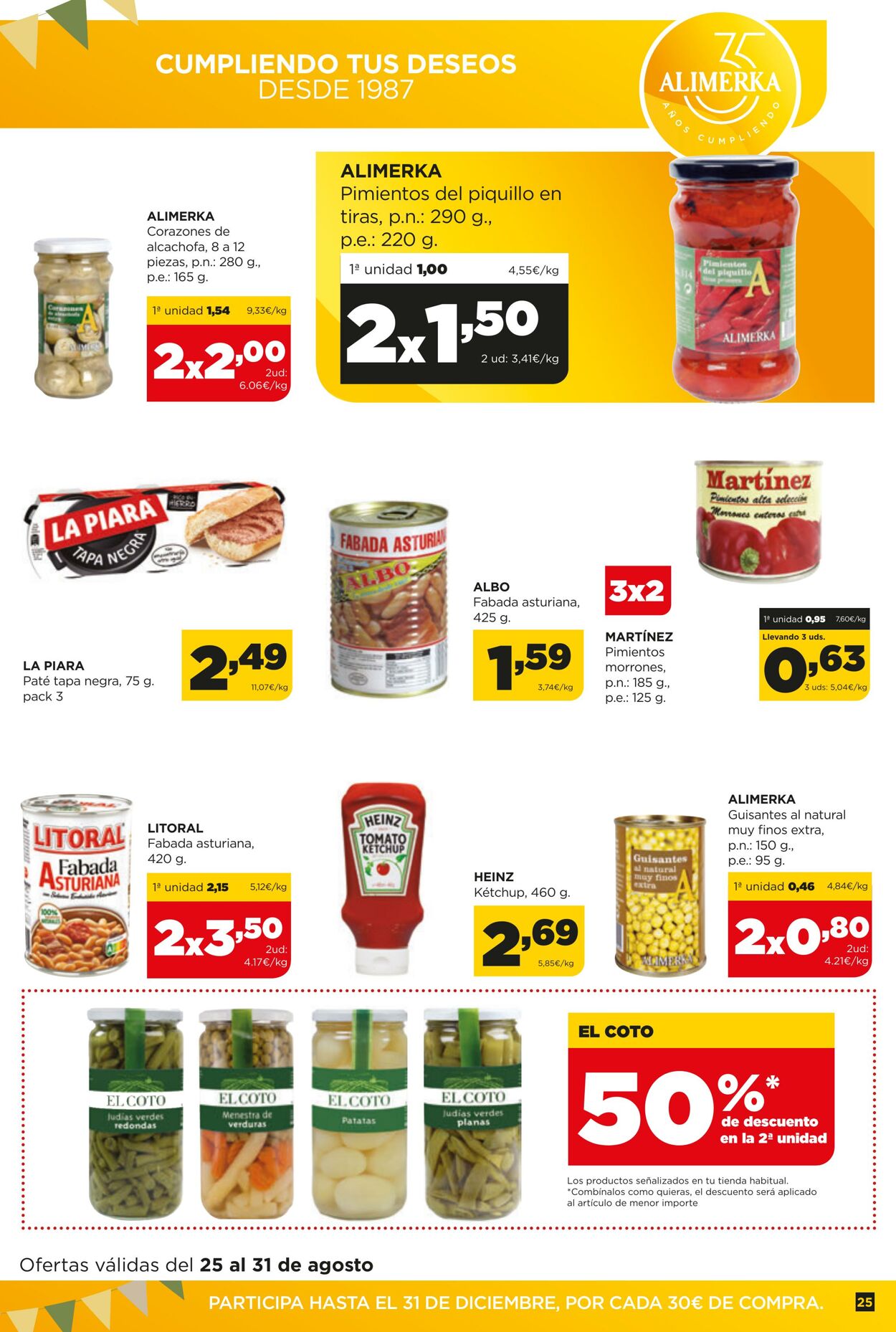 Folleto Alimerka 25.08.2022 - 31.08.2022