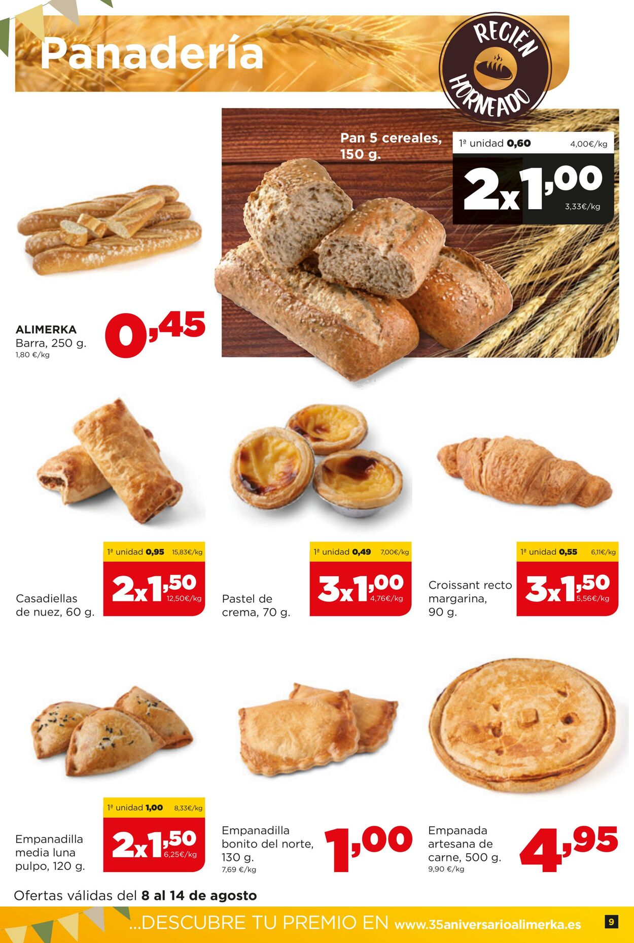 Folleto Alimerka 08.08.2022 - 14.08.2022