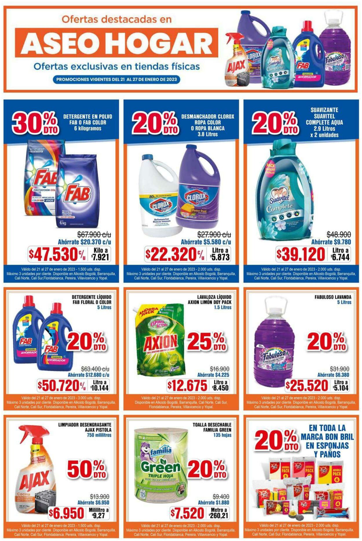 Folleto Alkosto 21.01.2023 - 27.01.2023