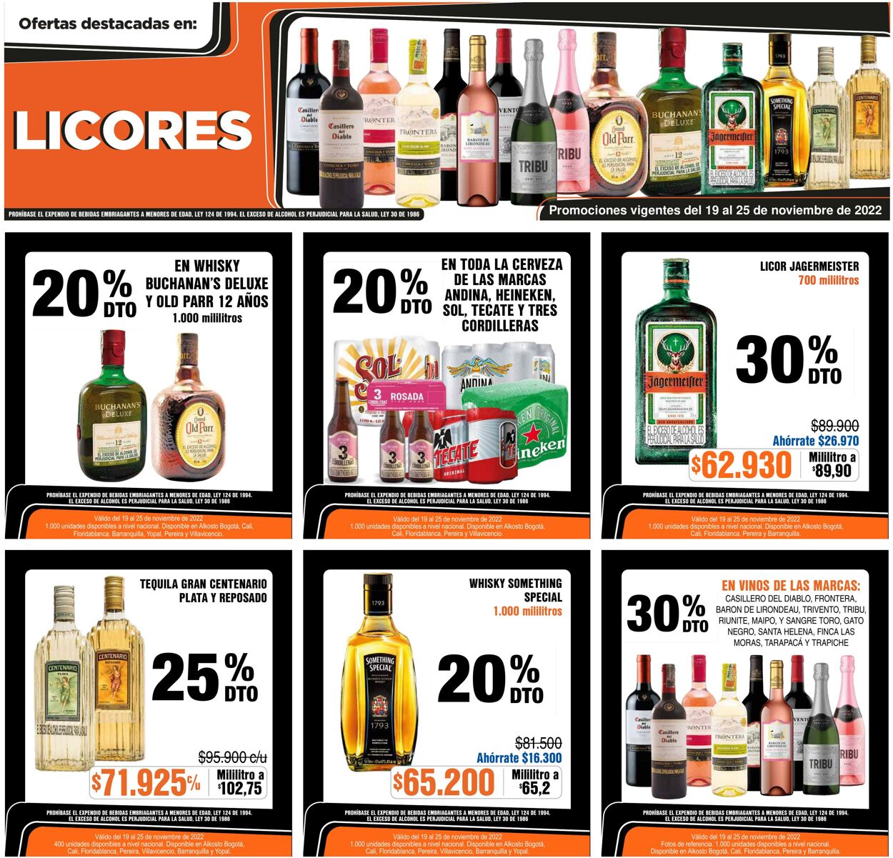 Folleto Alkosto 19.11.2022 - 25.11.2022