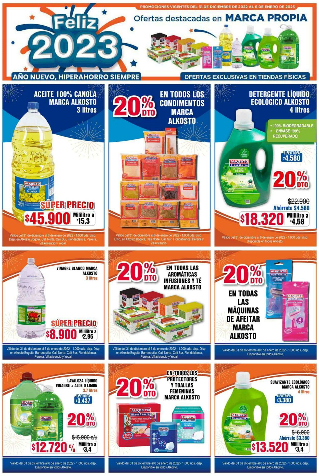 Folleto Alkosto 31.12.2022 - 06.01.2023