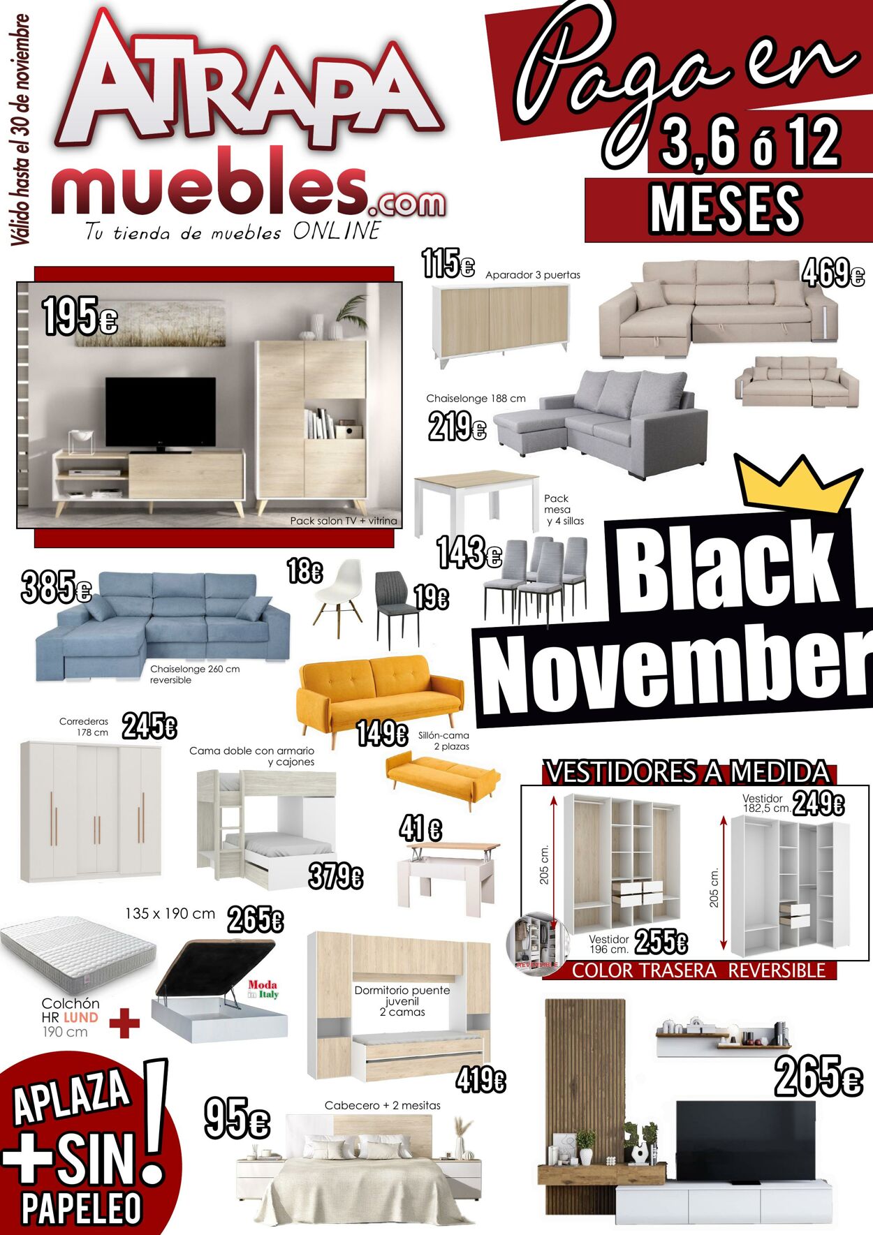 Folleto Atrapamuebles 01.11.2025 - 30.11.2025
