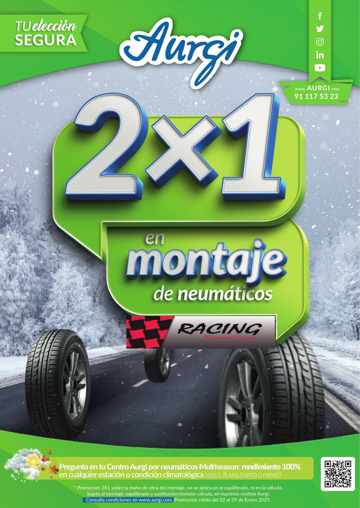 Folleto Aurgi - En Aurgi puedes descubrir las mejores ofertas para tu coche, el mejor servicio ✅ y con precios imbatibles 1 ene., 2025 - 1 feb., 2025