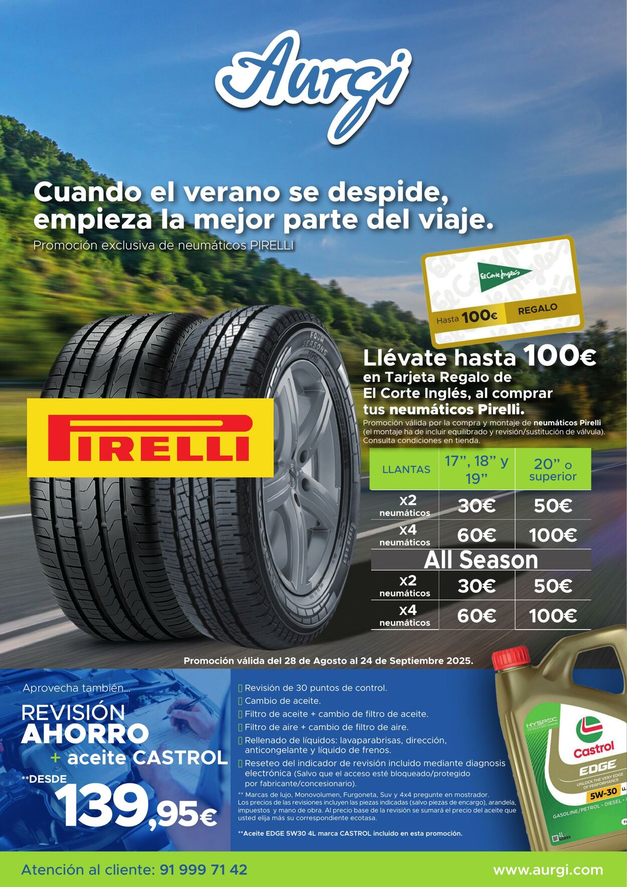 Folleto Aurgi 28.08.2025 - 24.09.2025