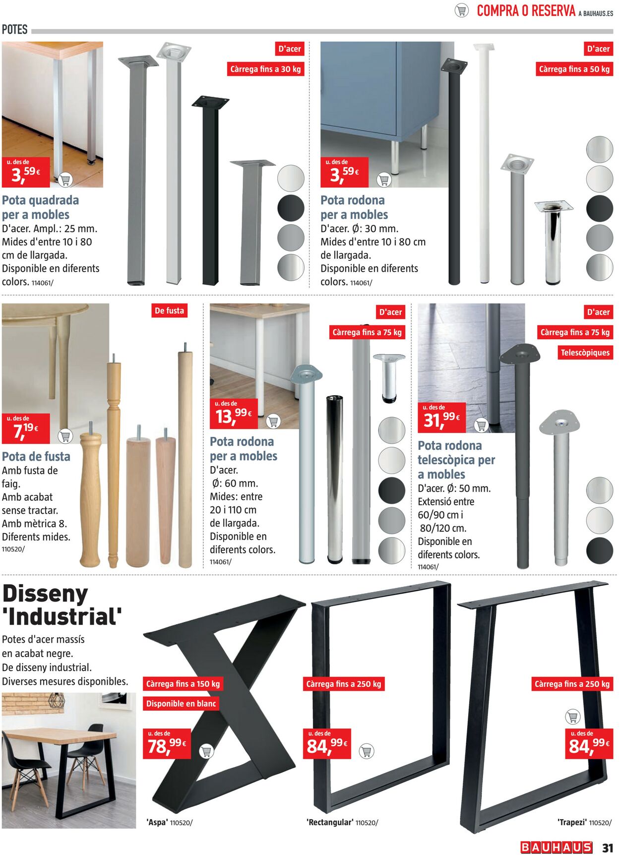 Folleto Bauhaus 25.01.2024 - 24.02.2024