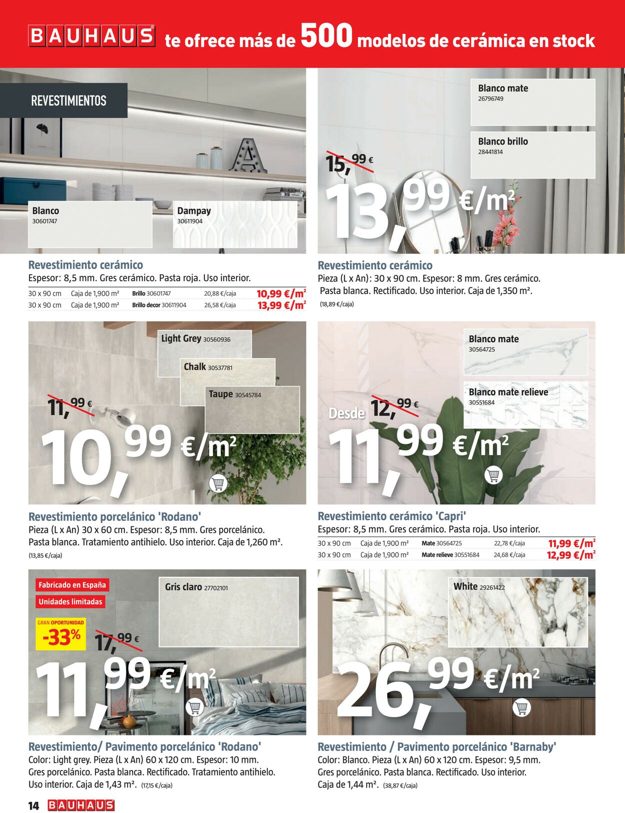 Folleto Bauhaus 22.01.2024 - 21.02.2024