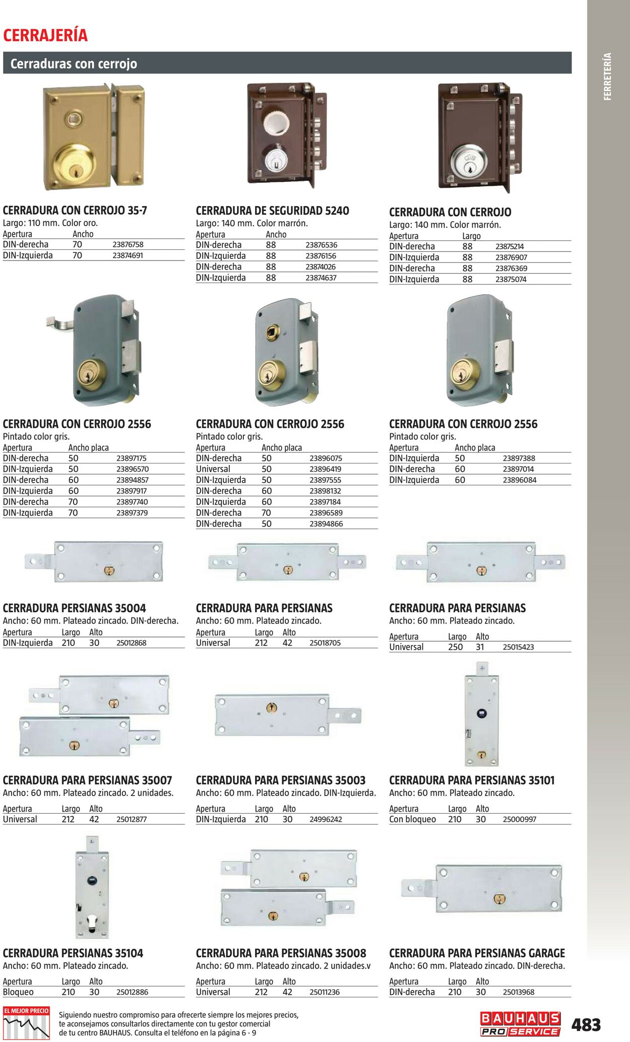 Folleto Bauhaus 28.04.2023 - 28.05.2023