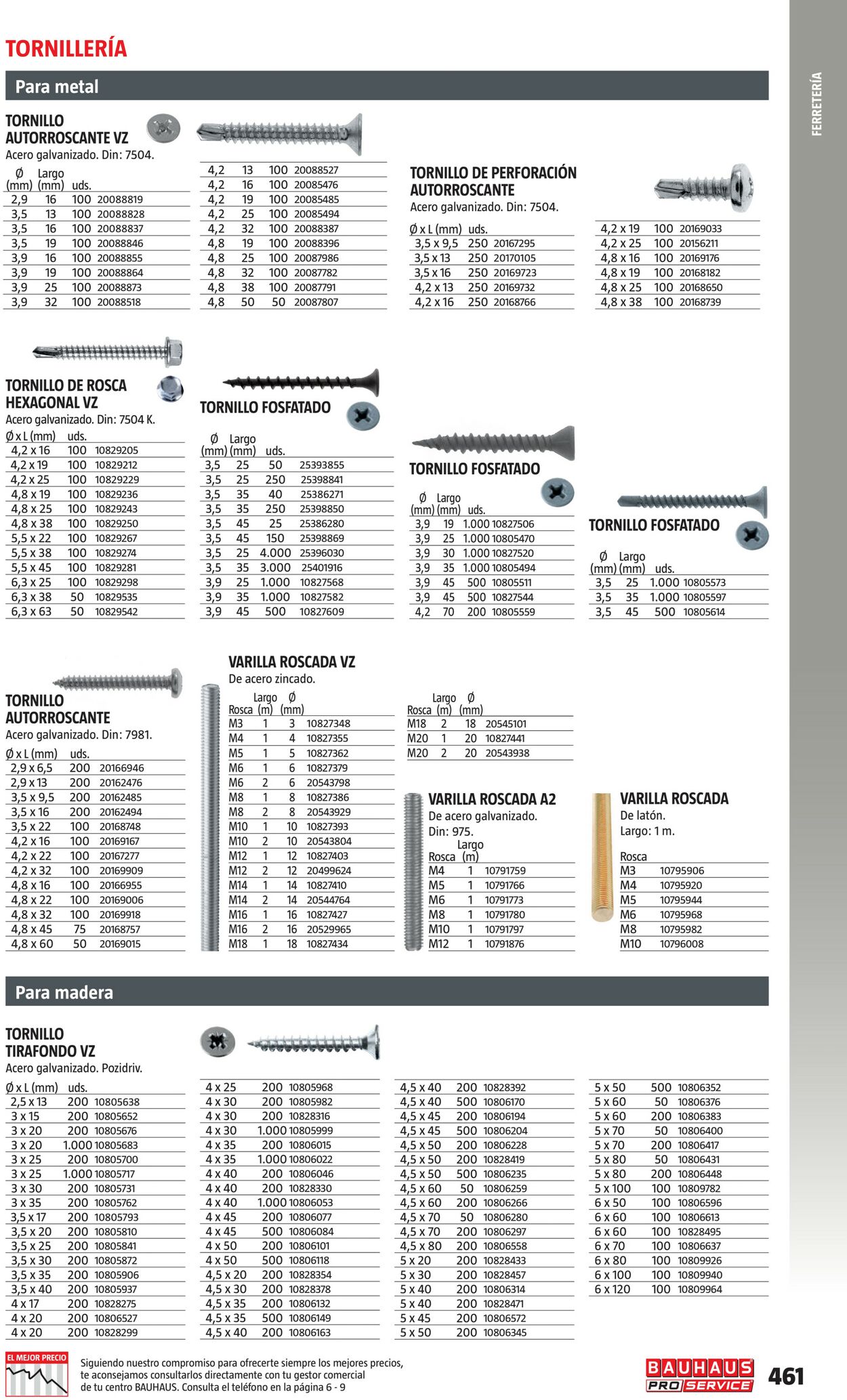 Folleto Bauhaus 05.04.2024 - 05.05.2024