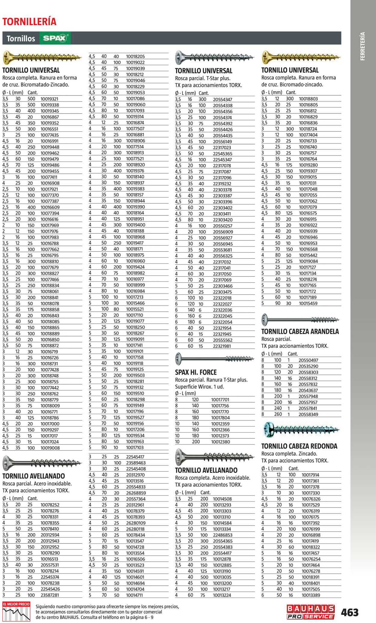 Folleto Bauhaus 05.04.2024 - 05.05.2024