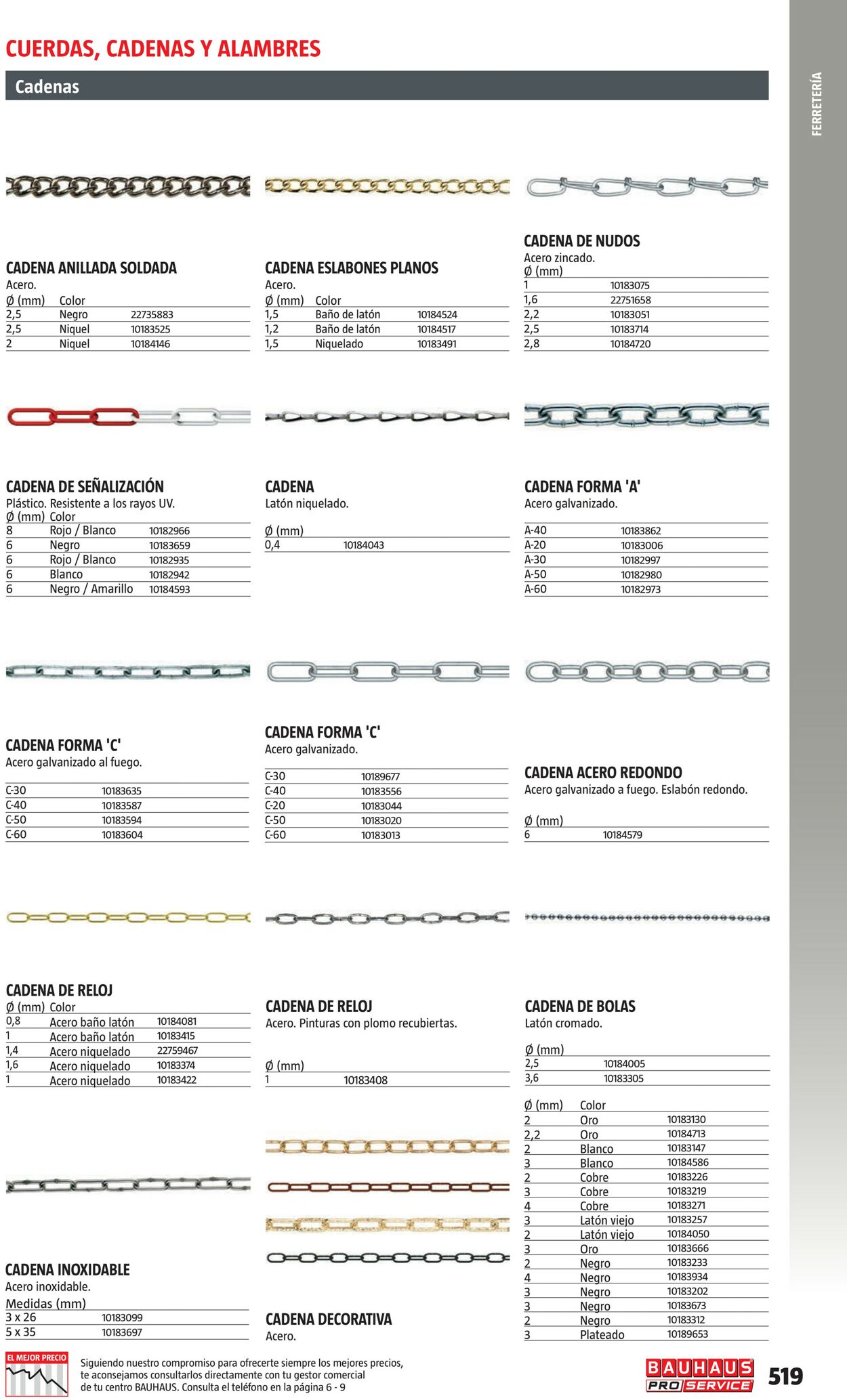 Folleto Bauhaus 05.04.2024 - 05.05.2024