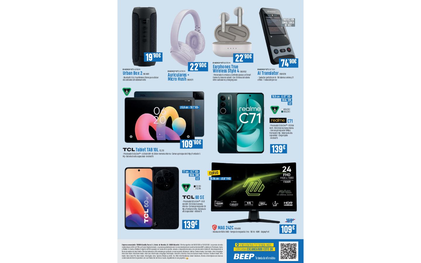 Folleto Beep 01.01.2026 - 10.01.2026