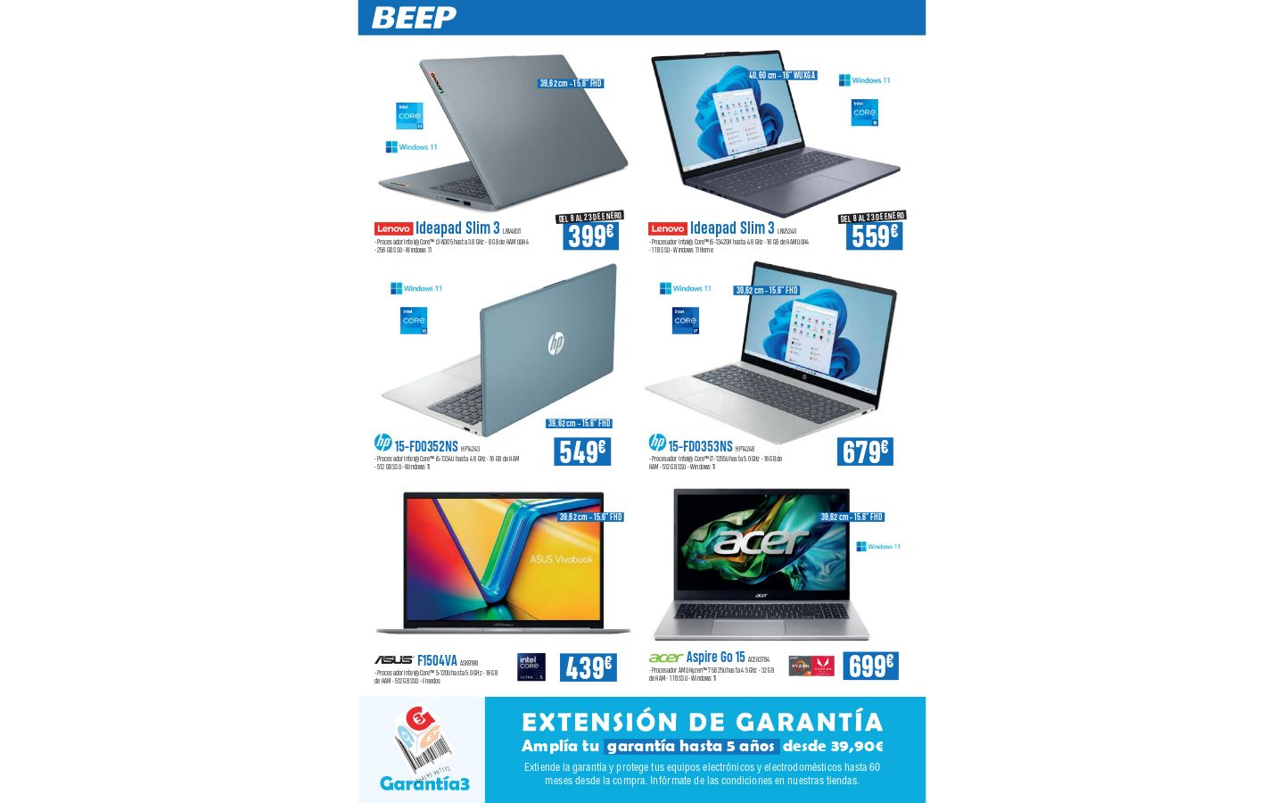 Folleto Beep 01.01.2026 - 10.01.2026