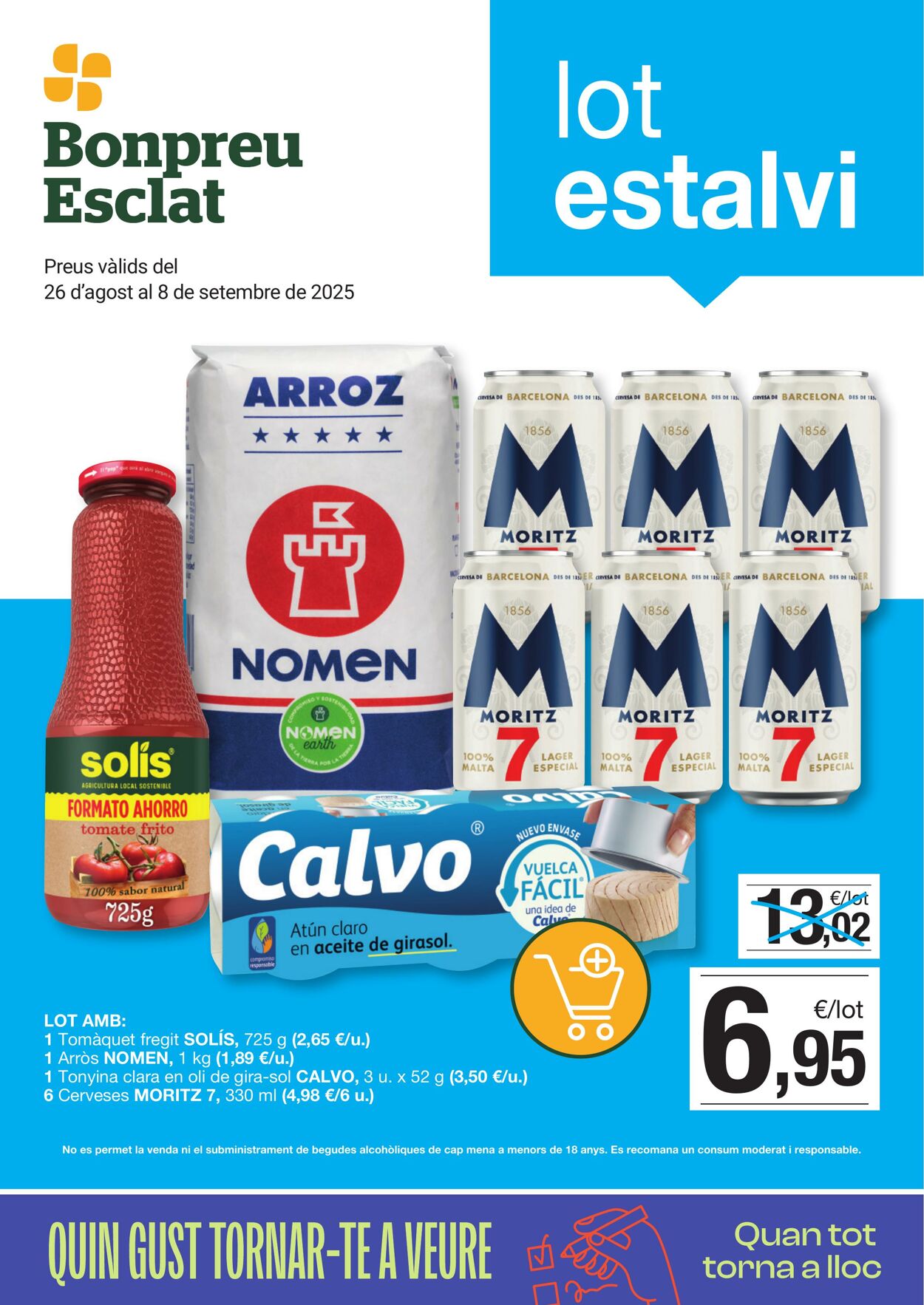 Folleto Bonpreu 26.08.2025 - 08.09.2025
