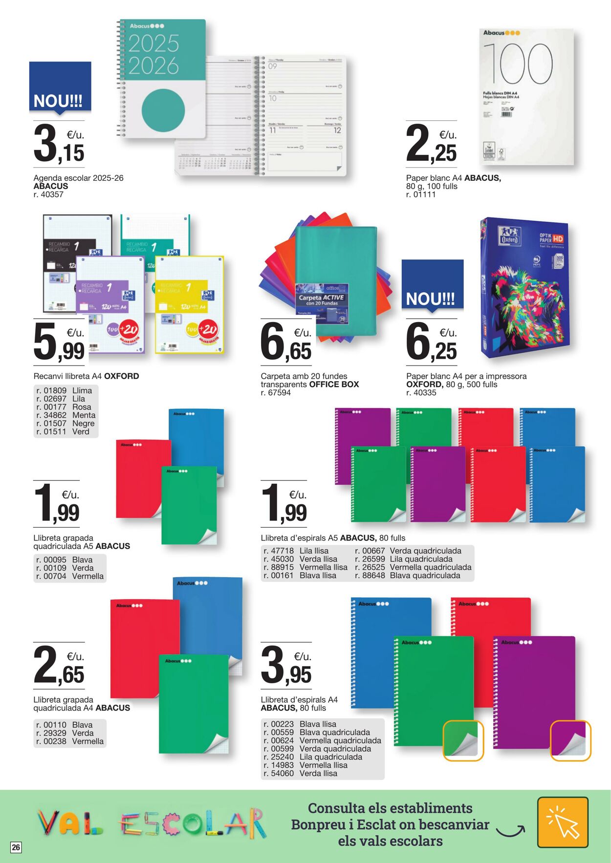 Folleto Bonpreu 26.08.2025 - 08.09.2025