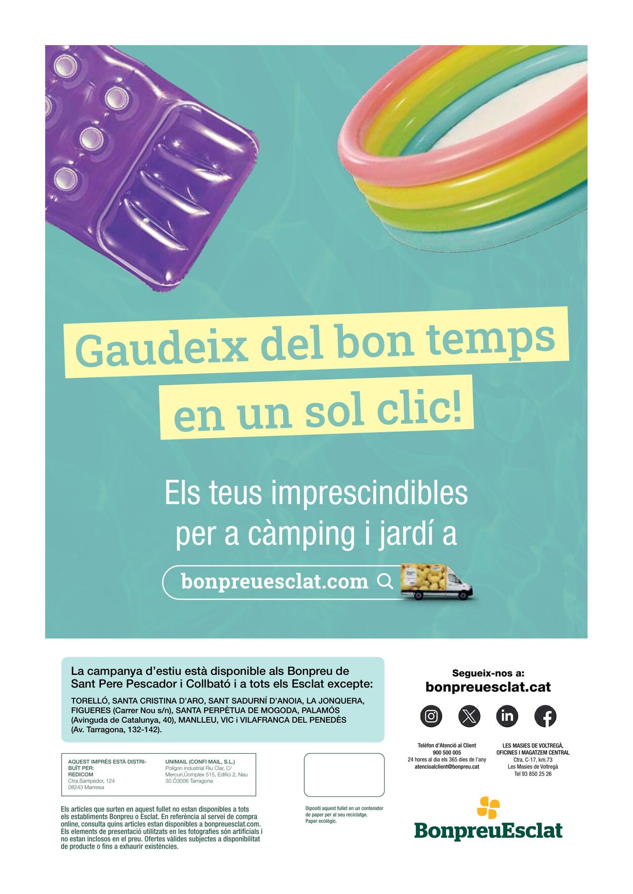 Folleto Bonpreu 28.05.2025 - 25.08.2025