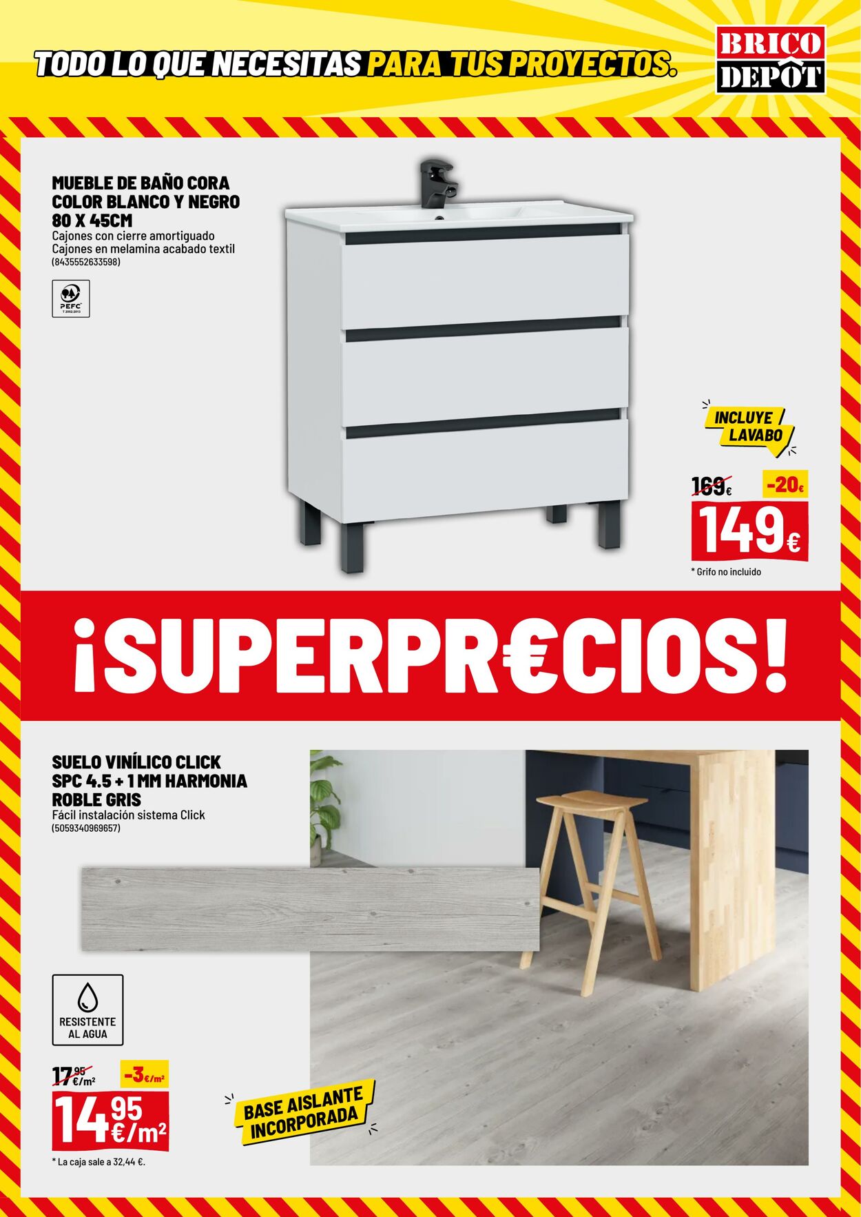 Folleto Brico Depôt 02.01.2026 - 29.01.2026