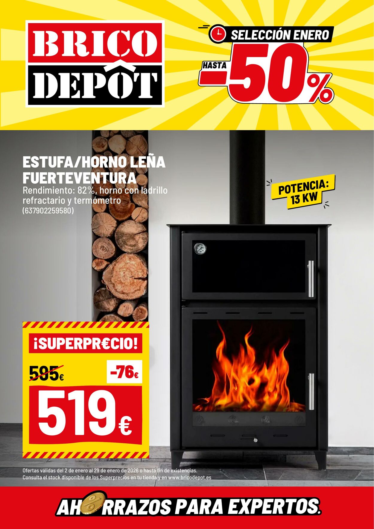 Folleto Brico Depôt 02.01.2026 - 29.01.2026