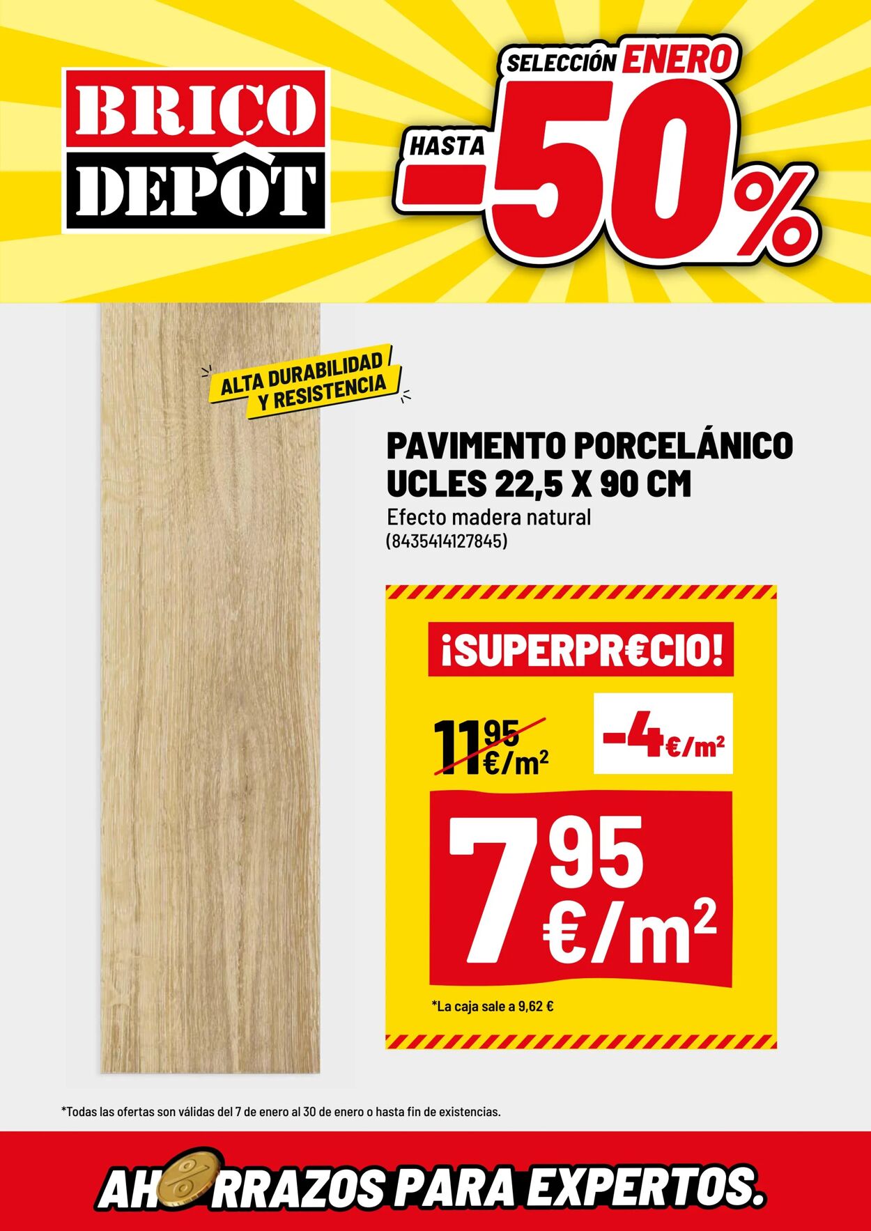 Folleto Brico Depôt 07.01.2025 - 30.01.2025